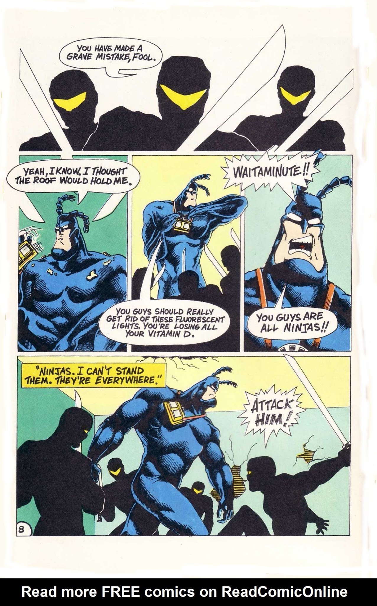 Read online The Tick comic -  Issue #1 - 10