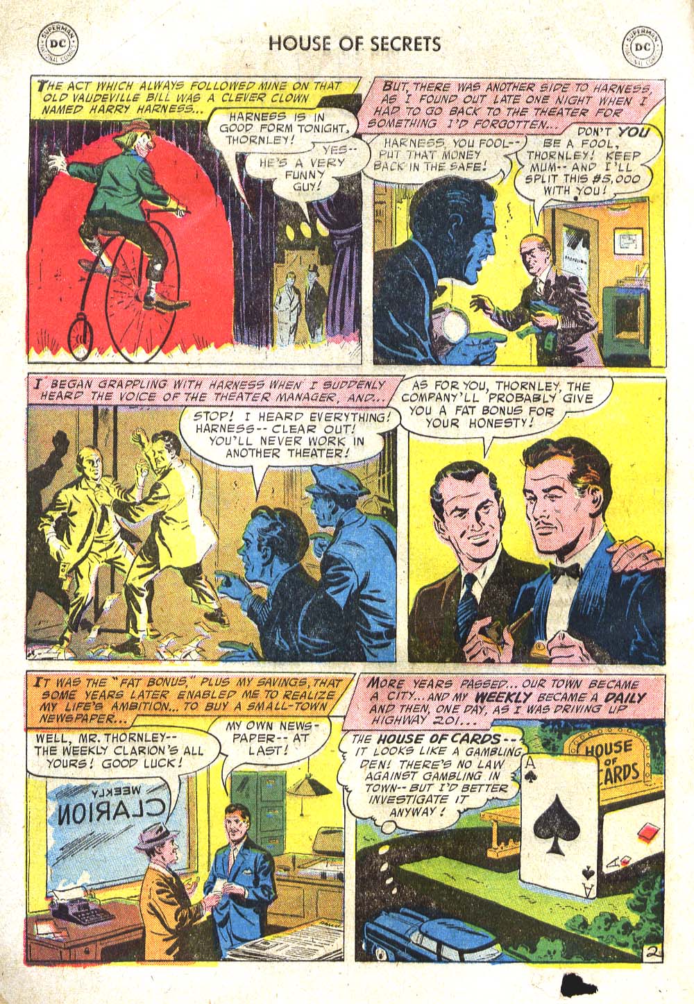 Read online House of Secrets (1956) comic -  Issue #4 - 4