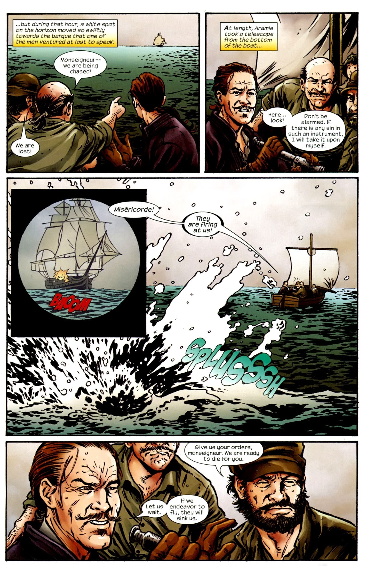 Read online The Man in the Iron Mask comic -  Issue #6 - 4