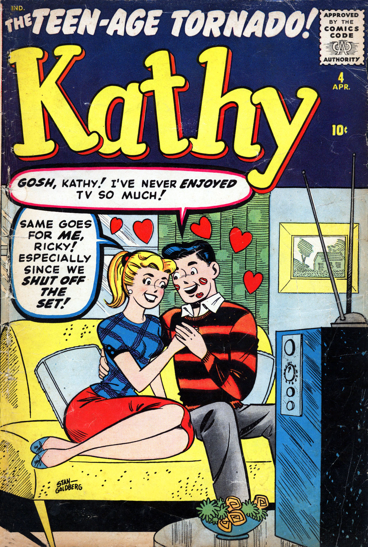 Read online Kathy (1959) comic -  Issue #4 - 1