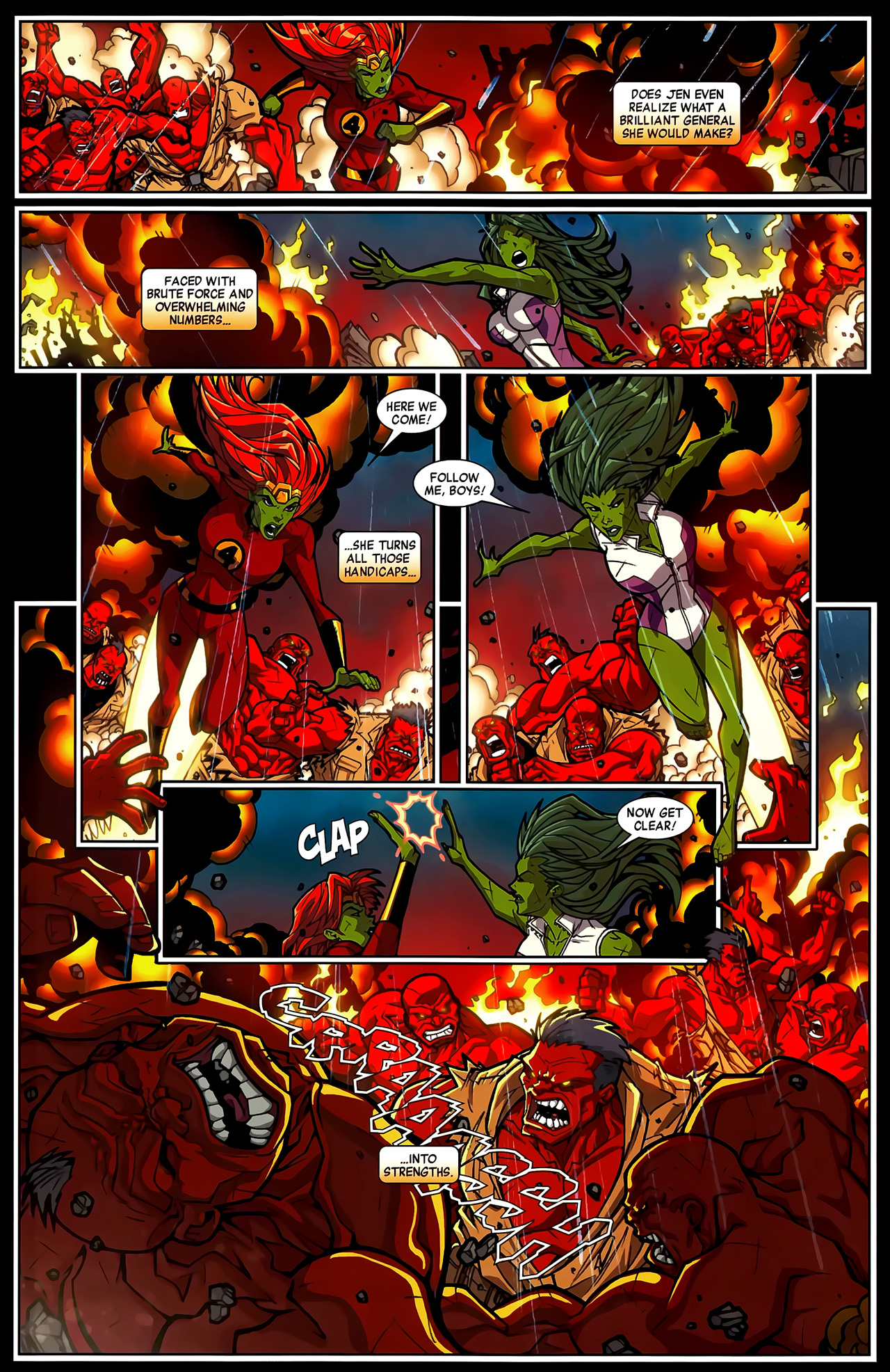 Read online Fall of the Hulks: The Savage She-Hulks comic -  Issue #3 - 12