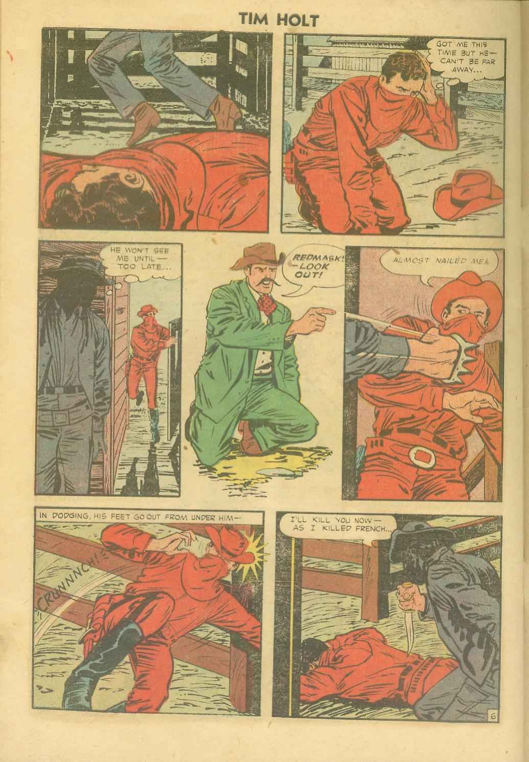 Read online Tim Holt comic -  Issue #33 - 32