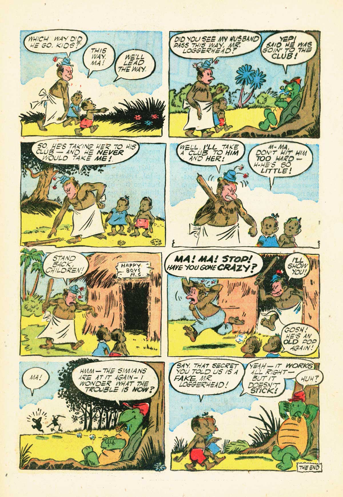 Read online Our Gang Comics comic -  Issue #36 - 34