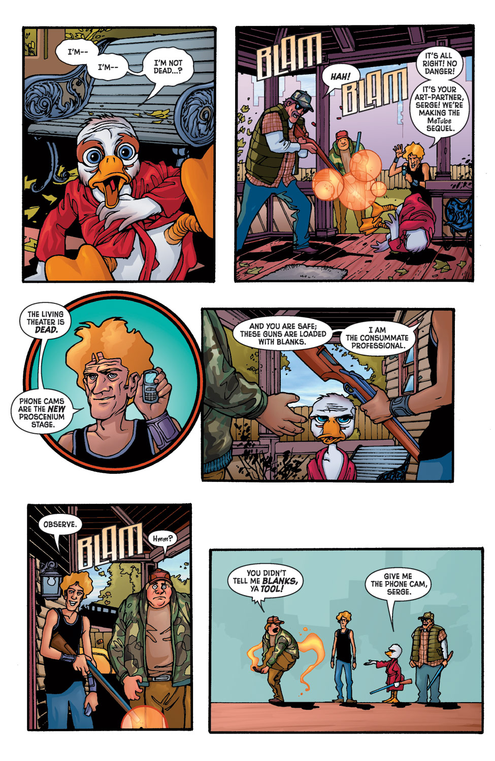 Read online Howard the Duck (2007) comic -  Issue #2 - 7