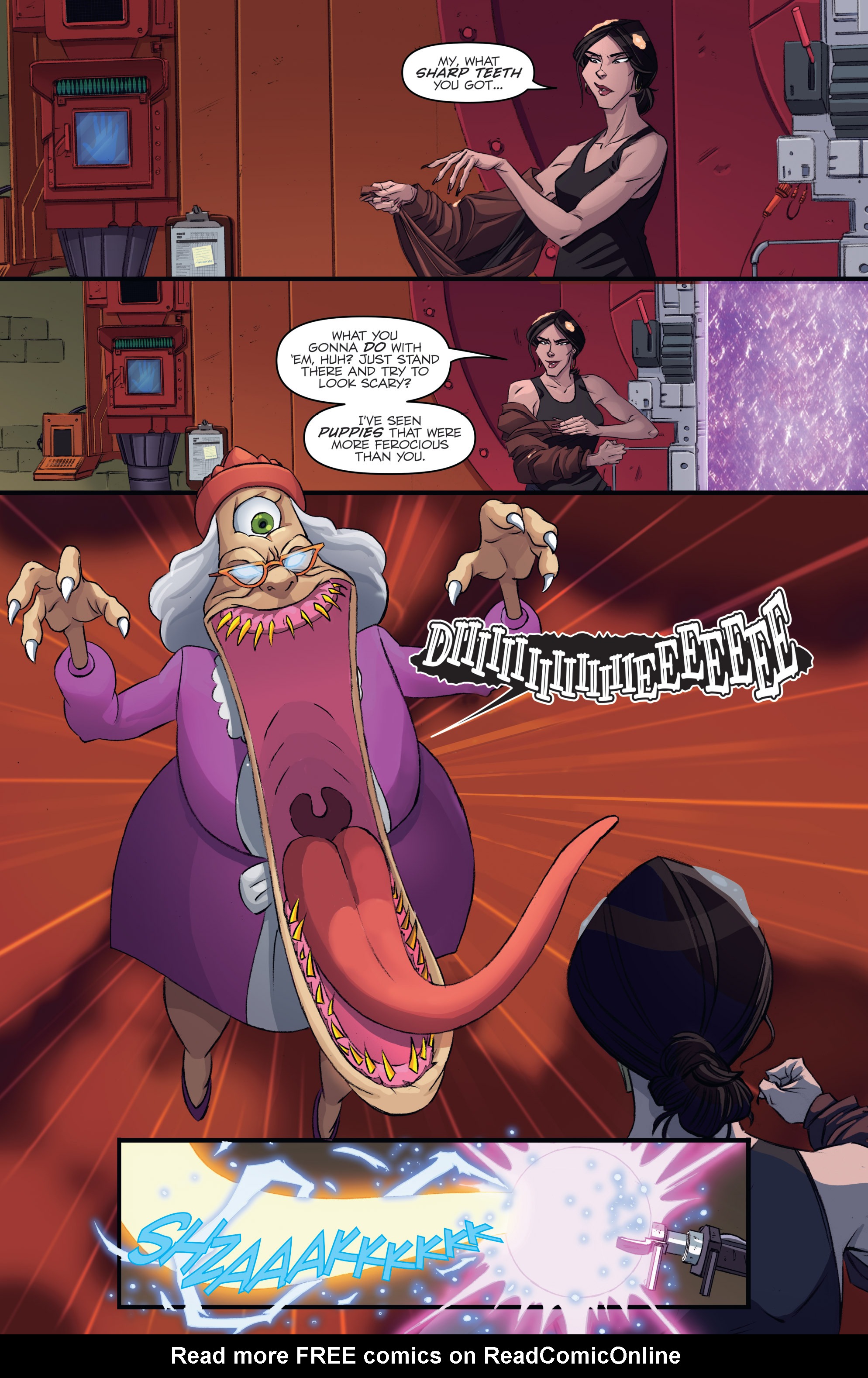 Read online Ghostbusters: International comic -  Issue #8 - 18