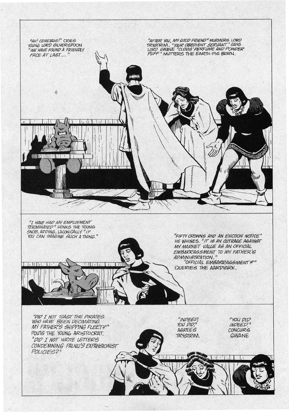 Read online Cerebus comic -  Issue #52 - 12