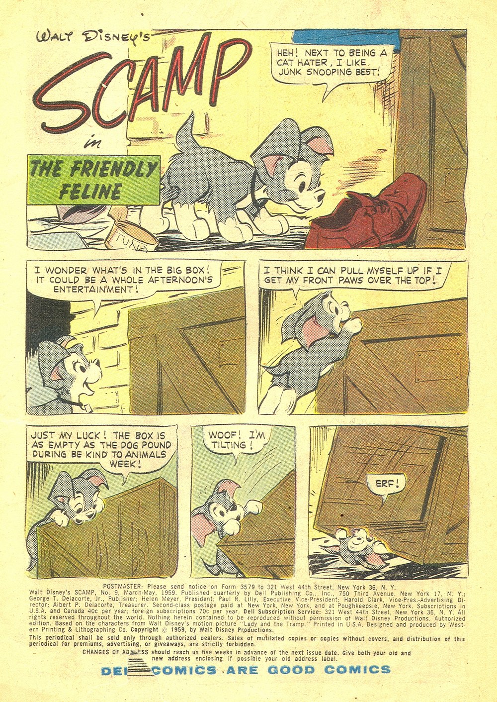 Read online Scamp (1958) comic -  Issue #9 - 3