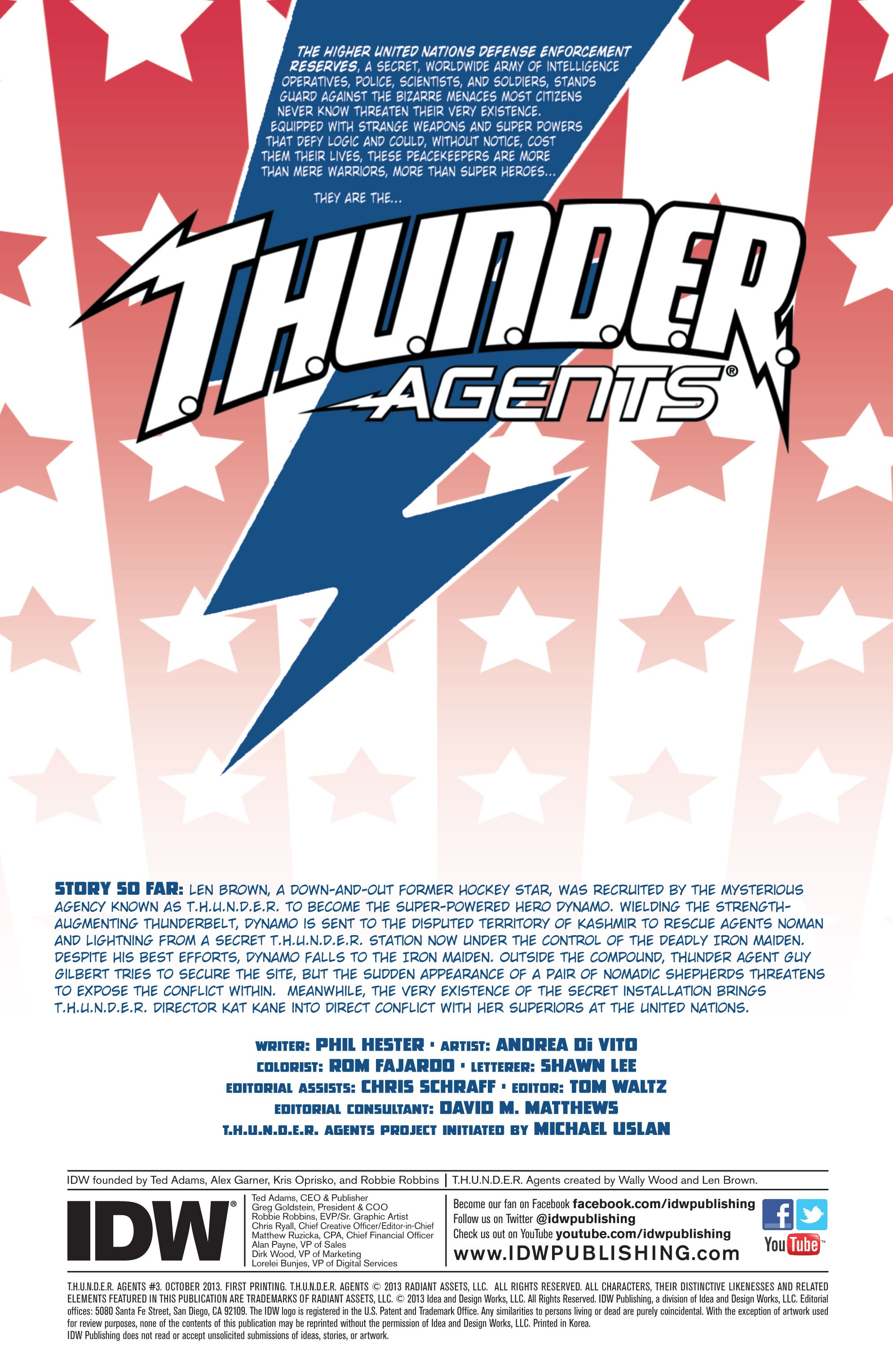 Read online T.H.U.N.D.E.R. Agents (2013) comic -  Issue #3 - 2