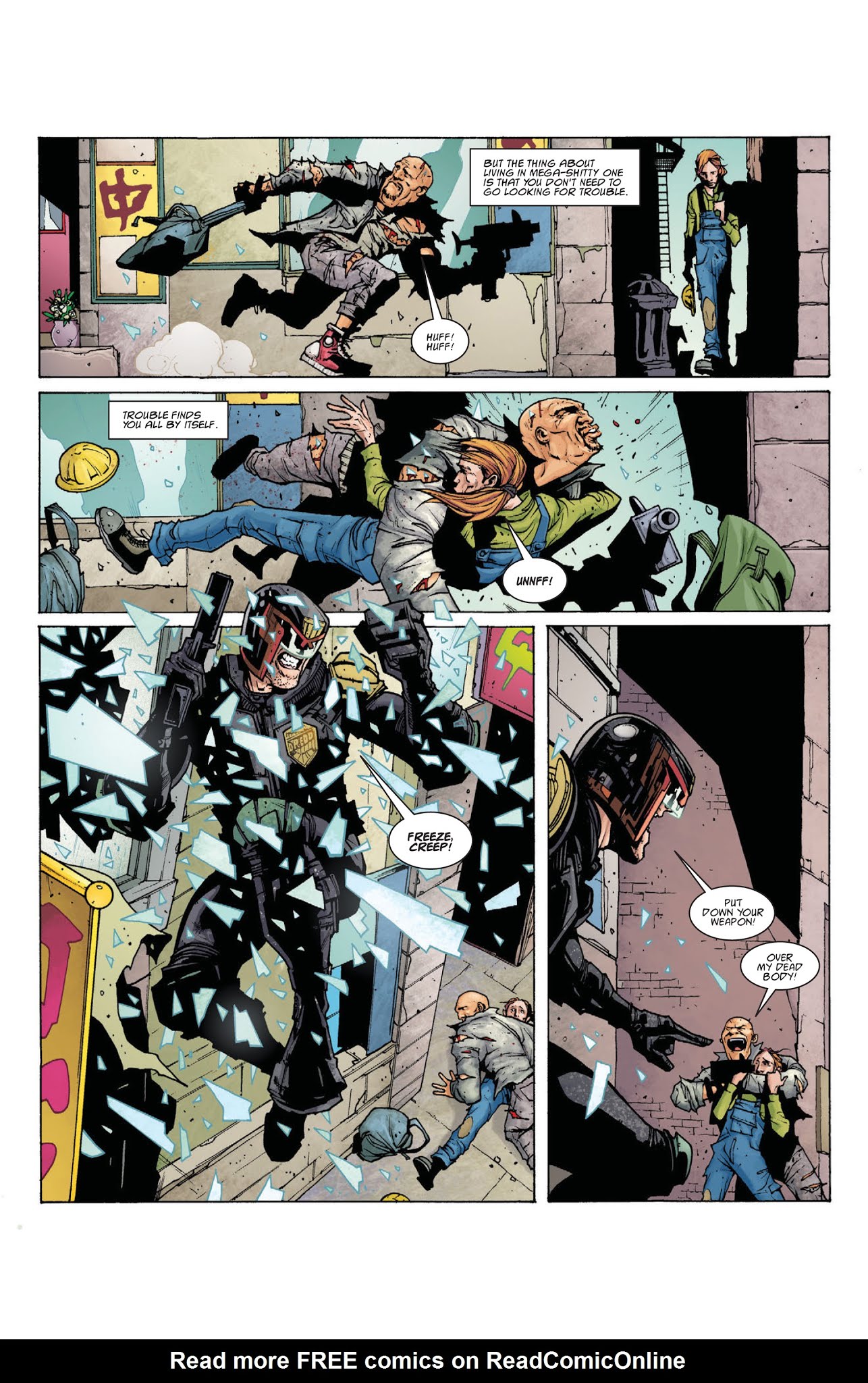 Read online Dredd: Furies comic -  Issue # Full - 8