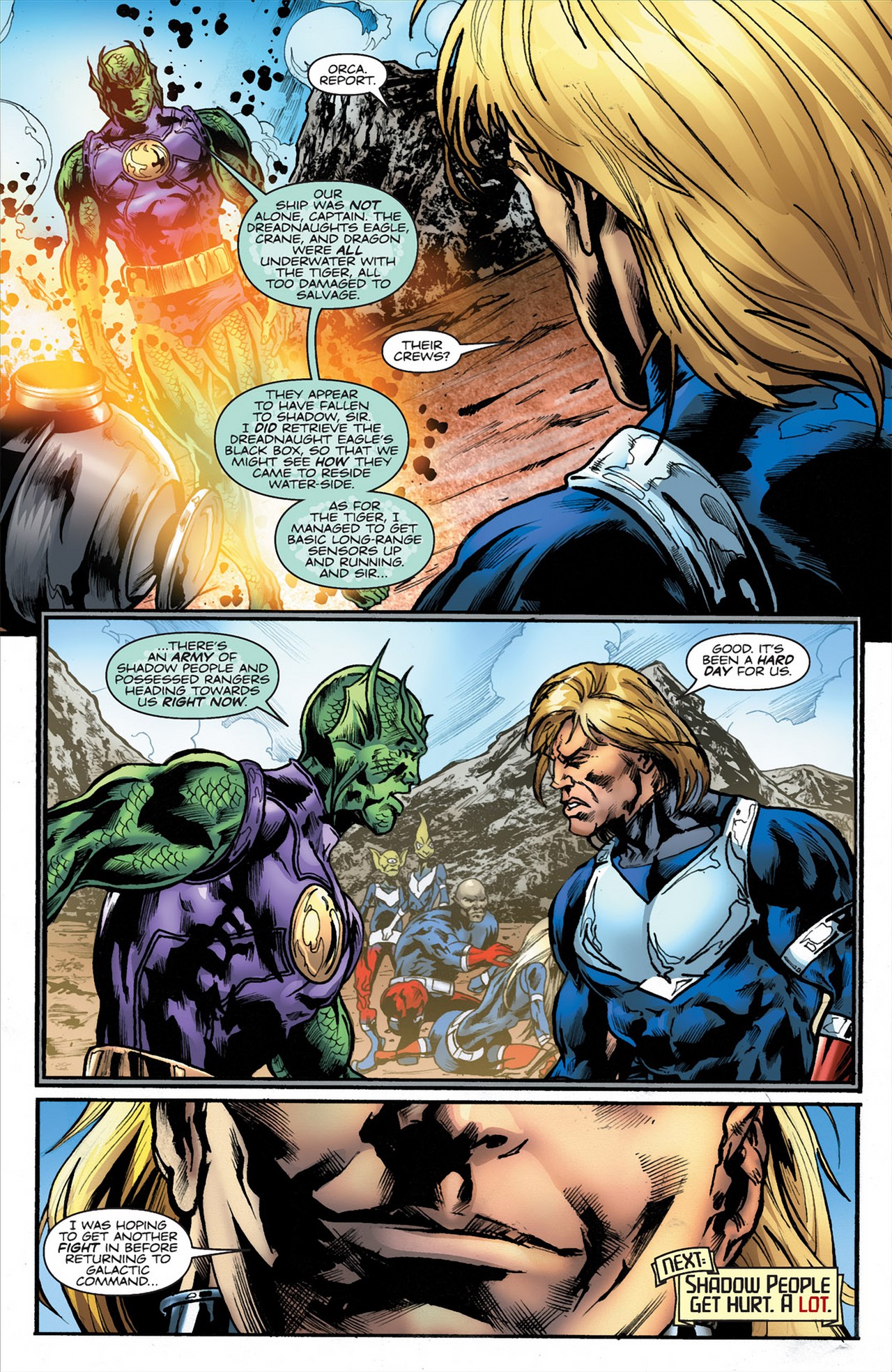 Read online Kirby: Genesis - Captain Victory comic -  Issue #4 - 20