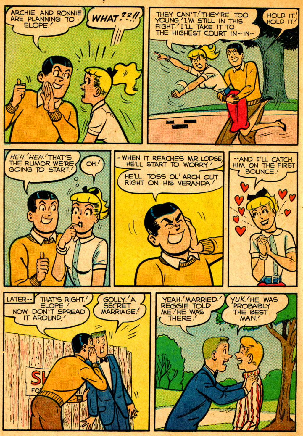 Read online Pep Comics comic -  Issue #148 - 14