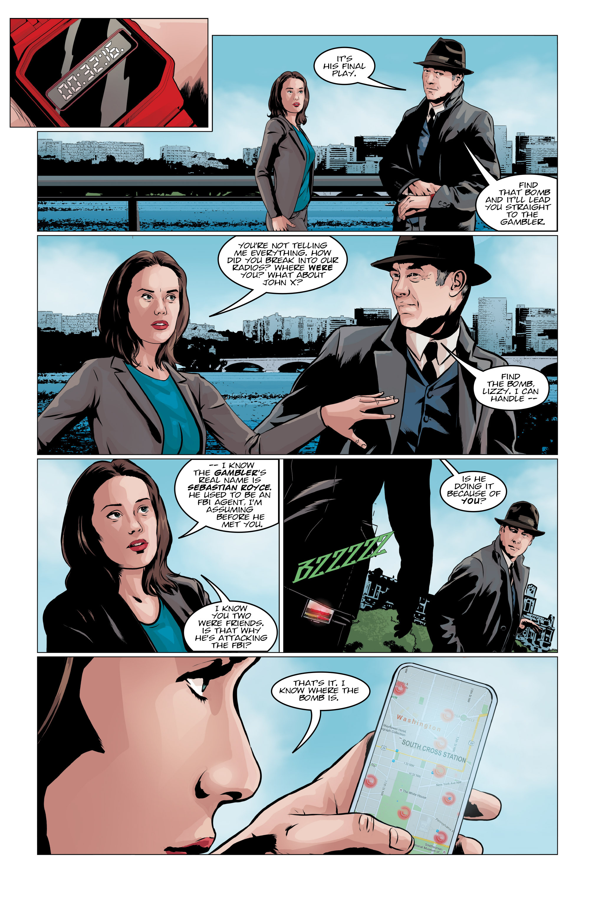 Read online The Blacklist comic -  Issue #5 - 12