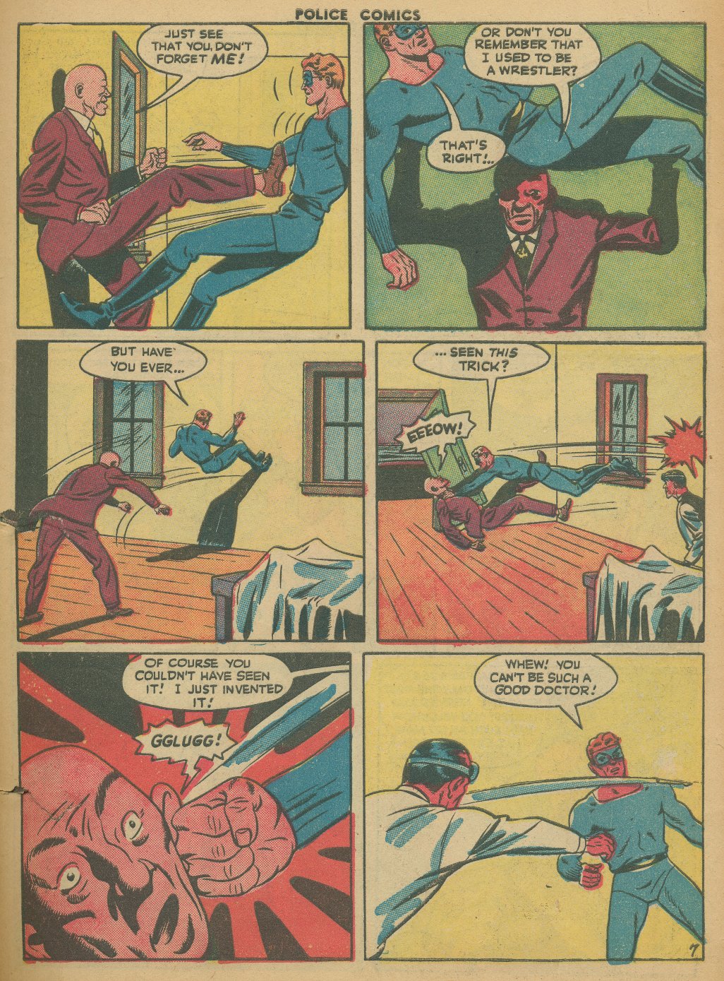 Read online Police Comics comic -  Issue #52 - 45