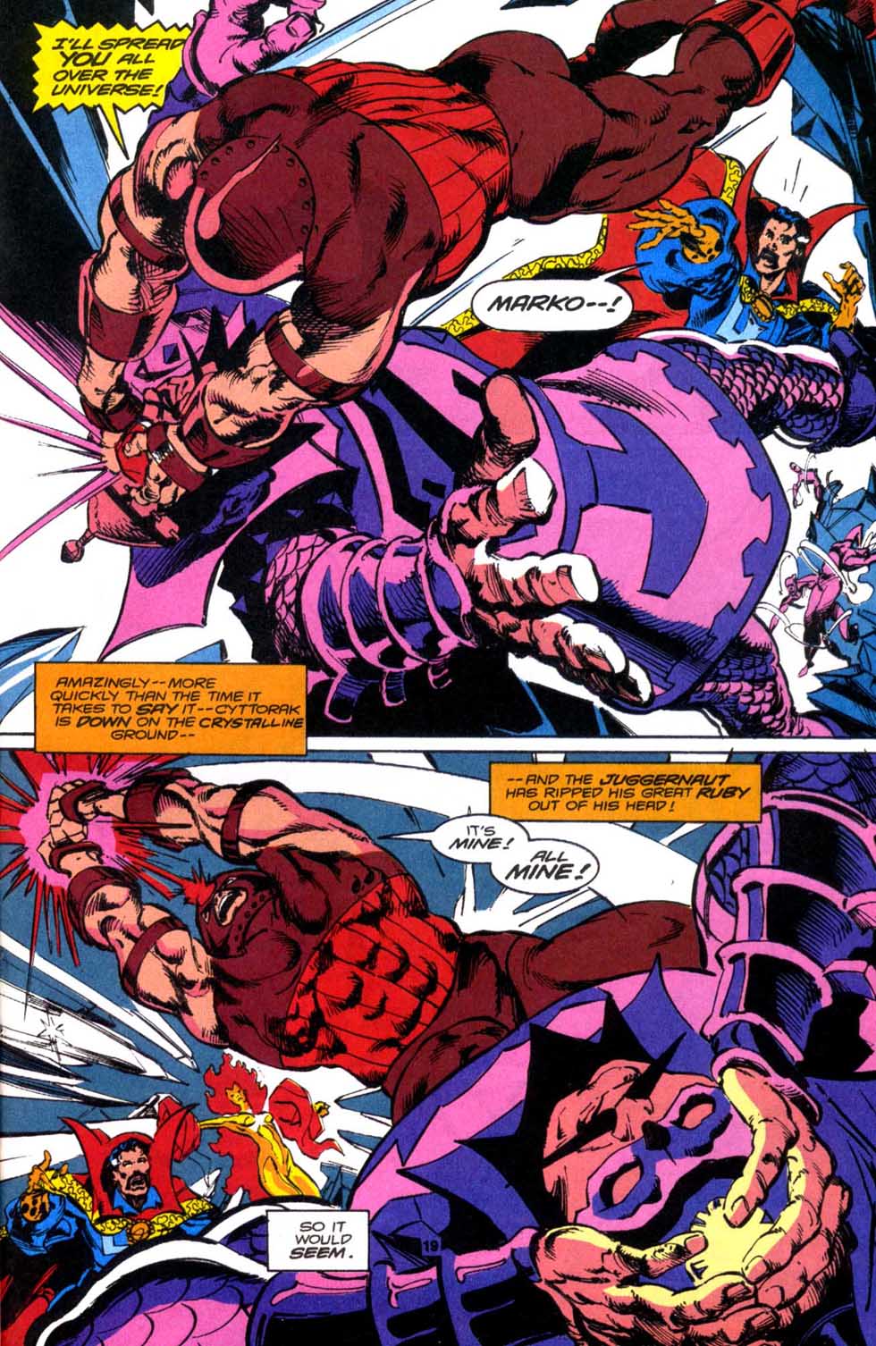 Read online Doctor Strange: Sorcerer Supreme comic -  Issue #44 - 16