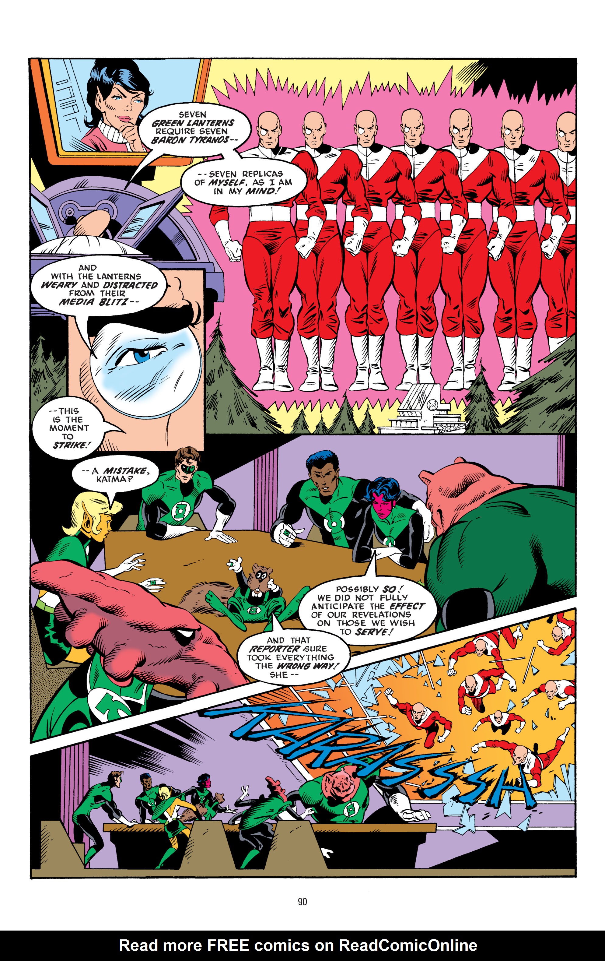 Read online Tales of the Green Lantern Corps comic -  Issue # _TPB 3 - 91