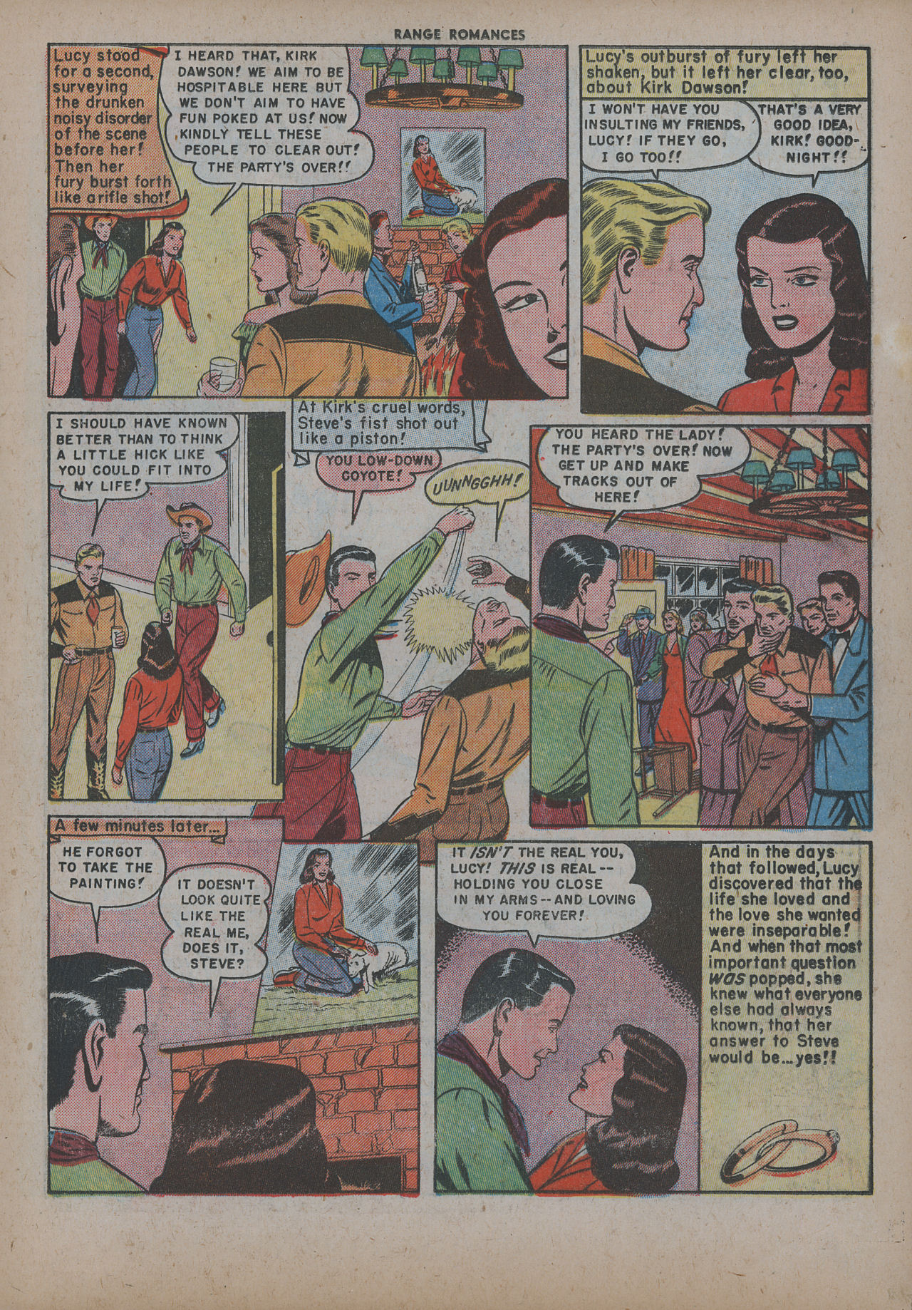 Read online Range Romances comic -  Issue #3 - 17