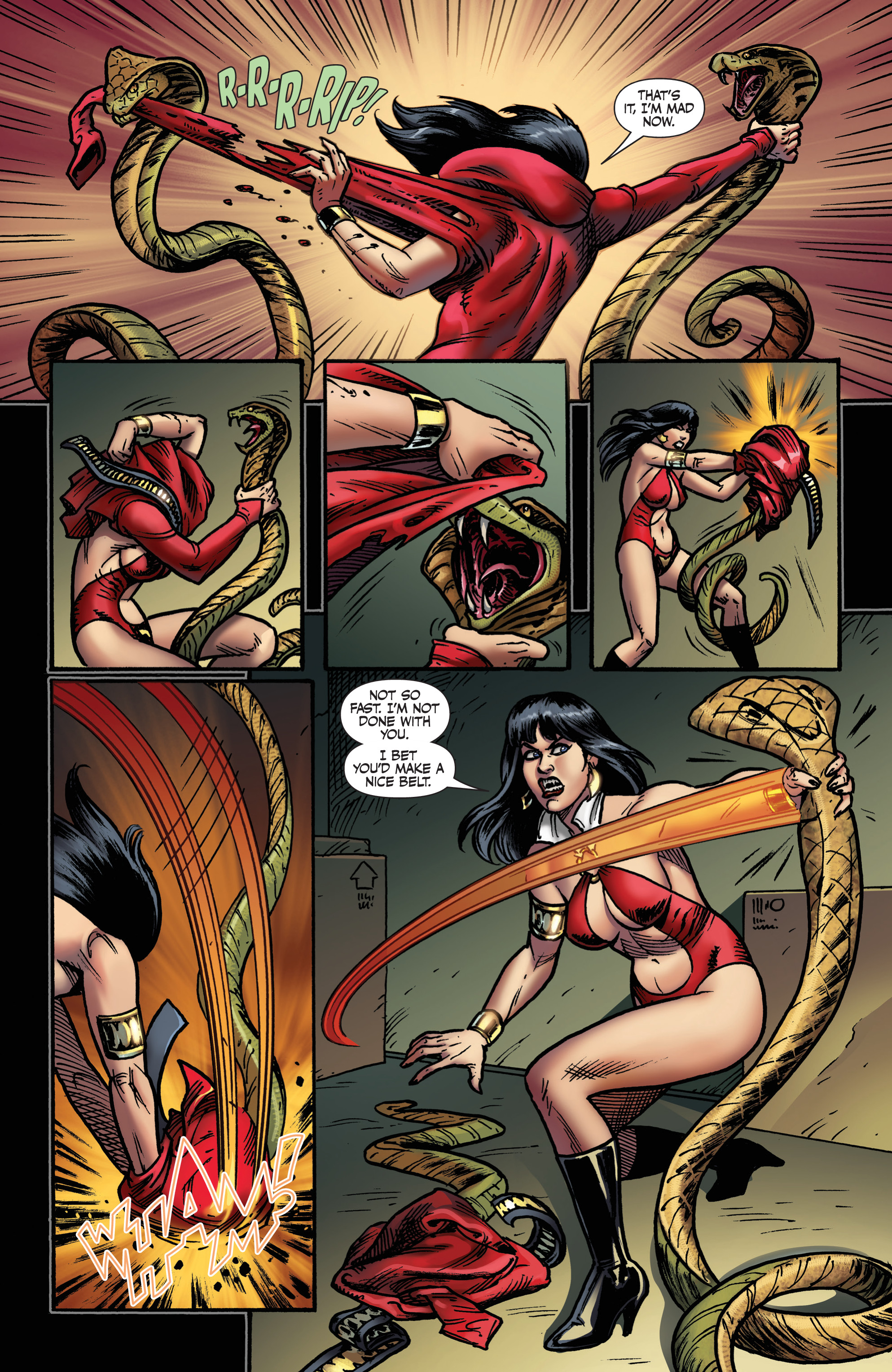 Read online Vampirella: Roses For the Dead comic -  Issue #3 - 14