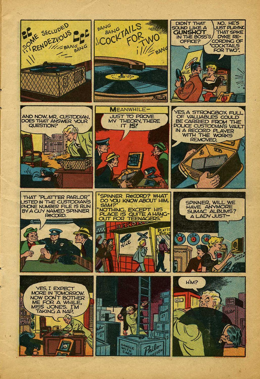 Read online Dick Tracy comic -  Issue #78 - 7