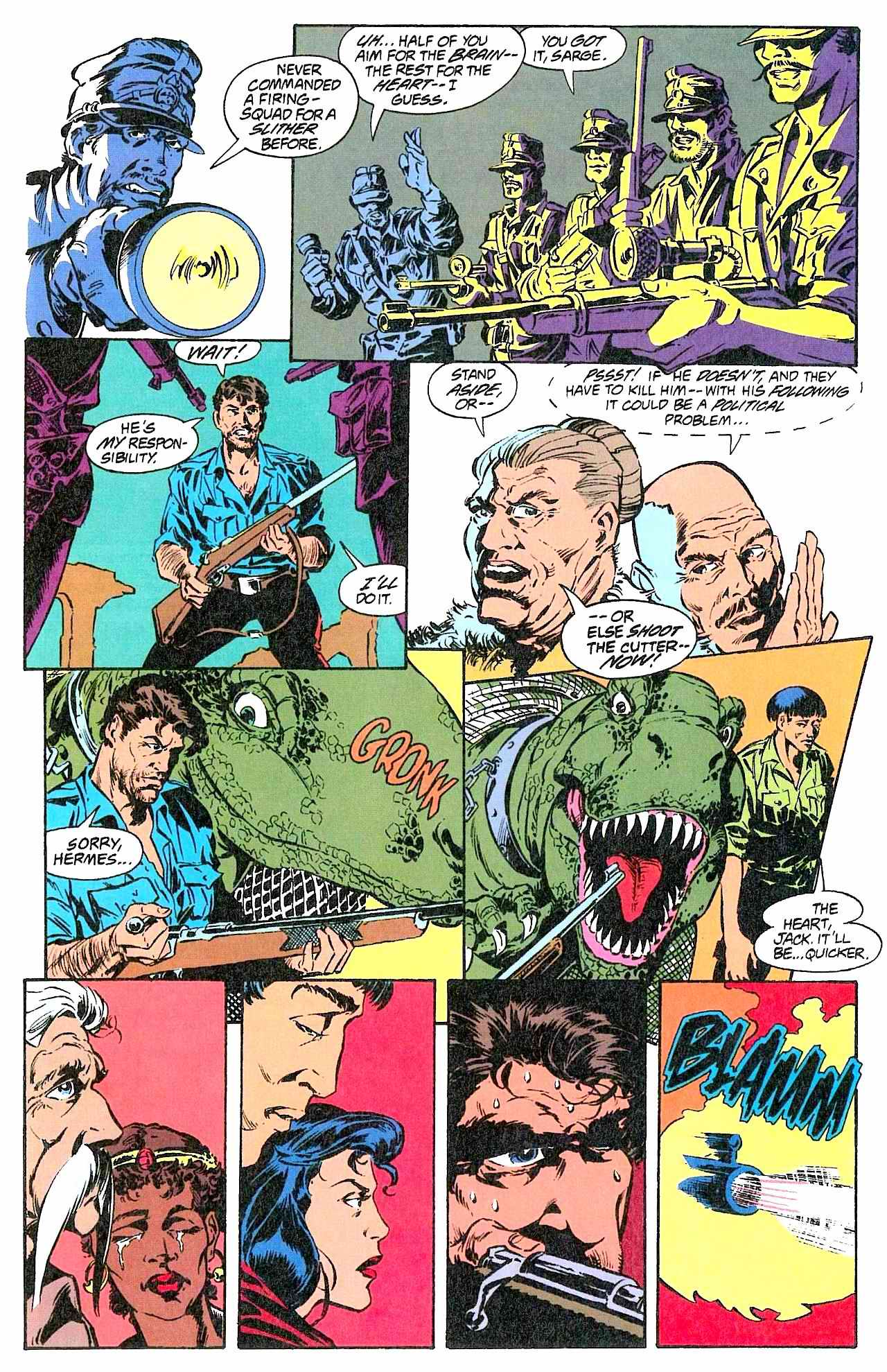 Read online Cadillacs and Dinosaurs comic -  Issue #4 - 16