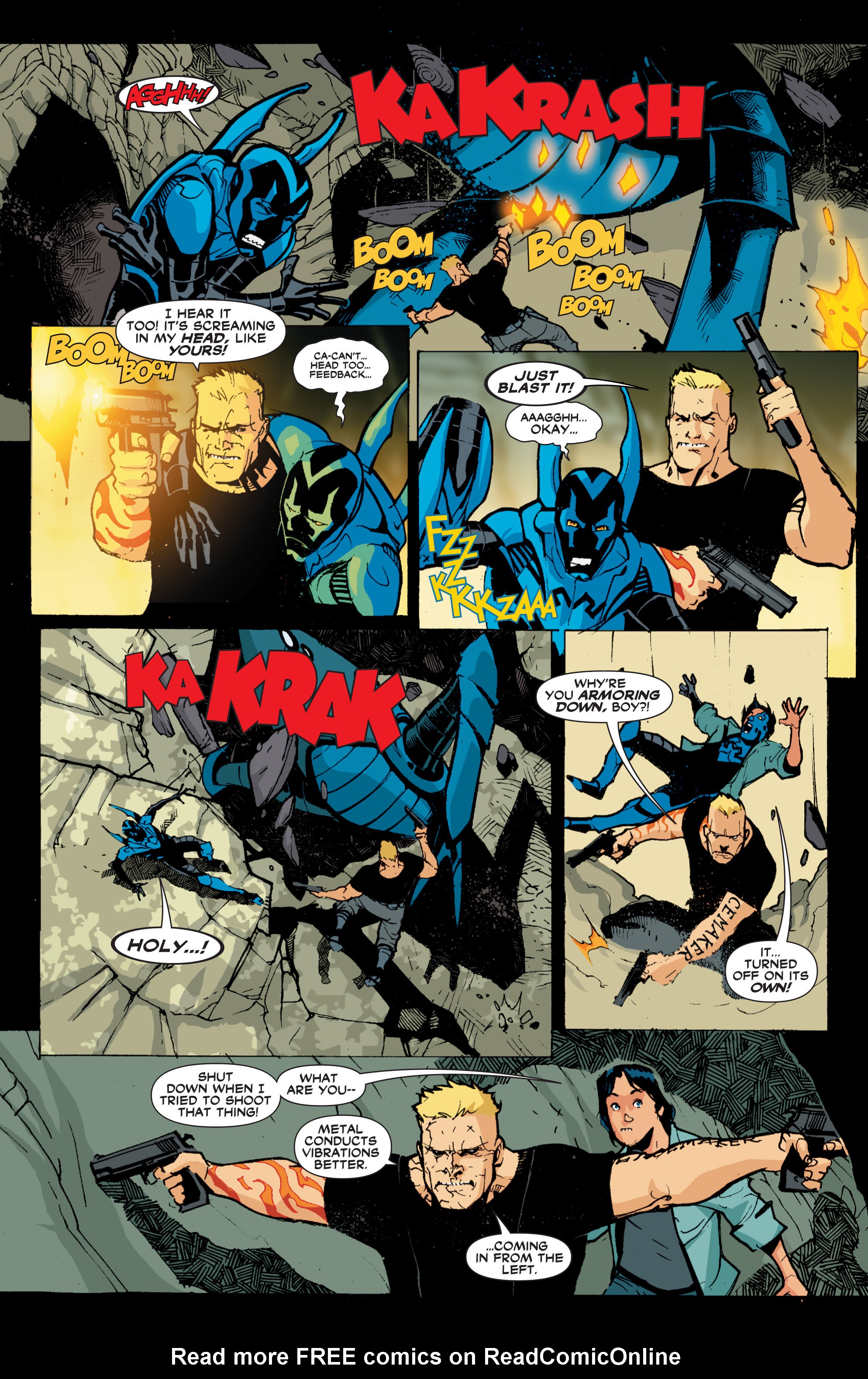 Read online Blue Beetle (2006) comic -  Issue #12 - 10