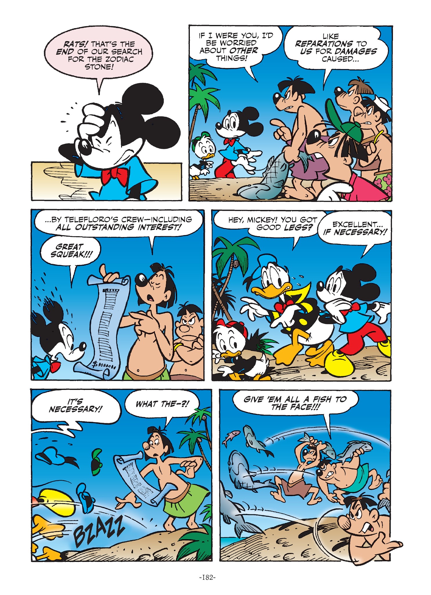 Read online Mickey and Donald: The Search For the Zodiac Stone comic -  Issue # TPB - 181