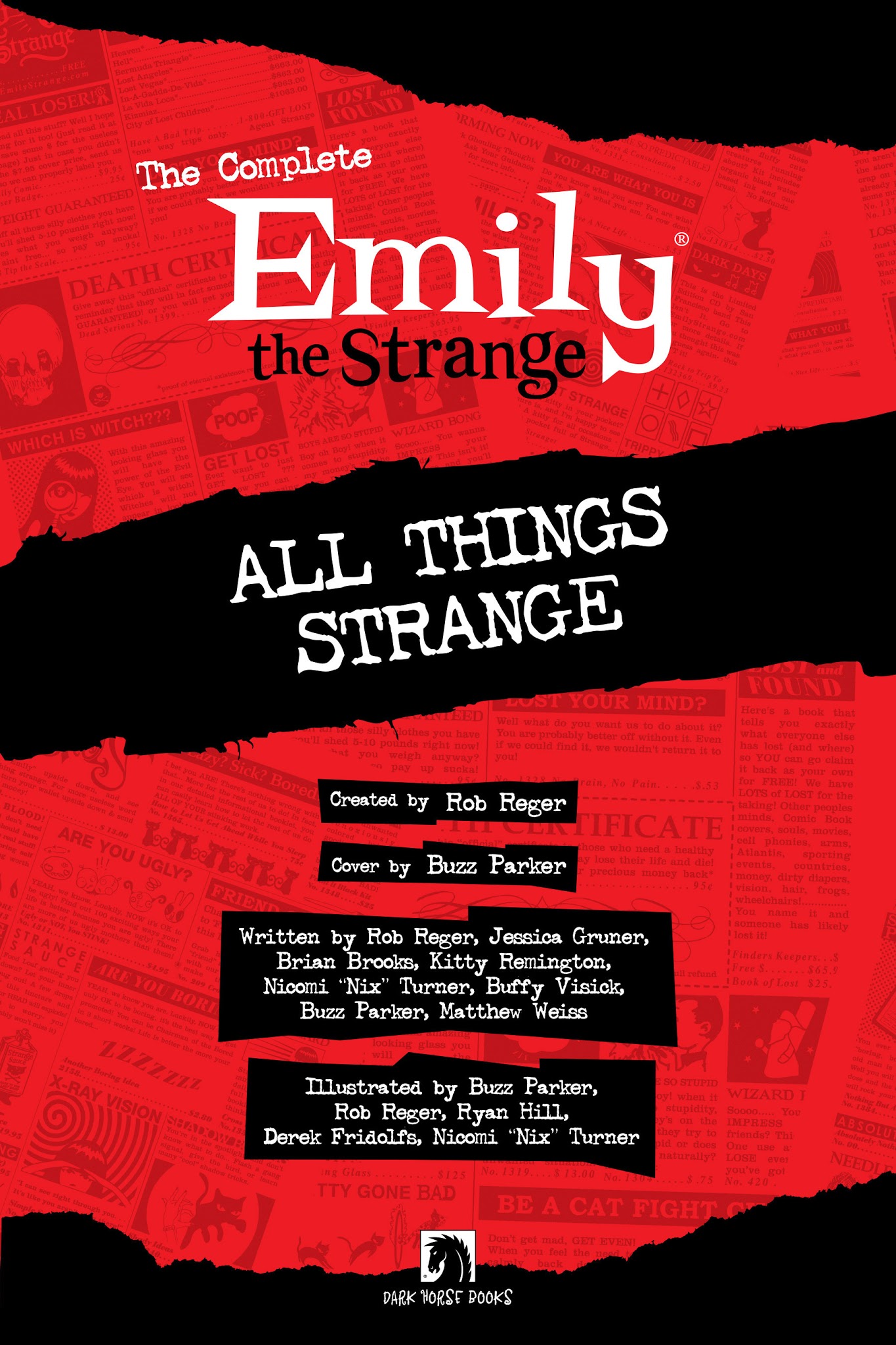 Read online The Complete Emily The Strange: All Things Strange comic -  Issue # TPB - 5