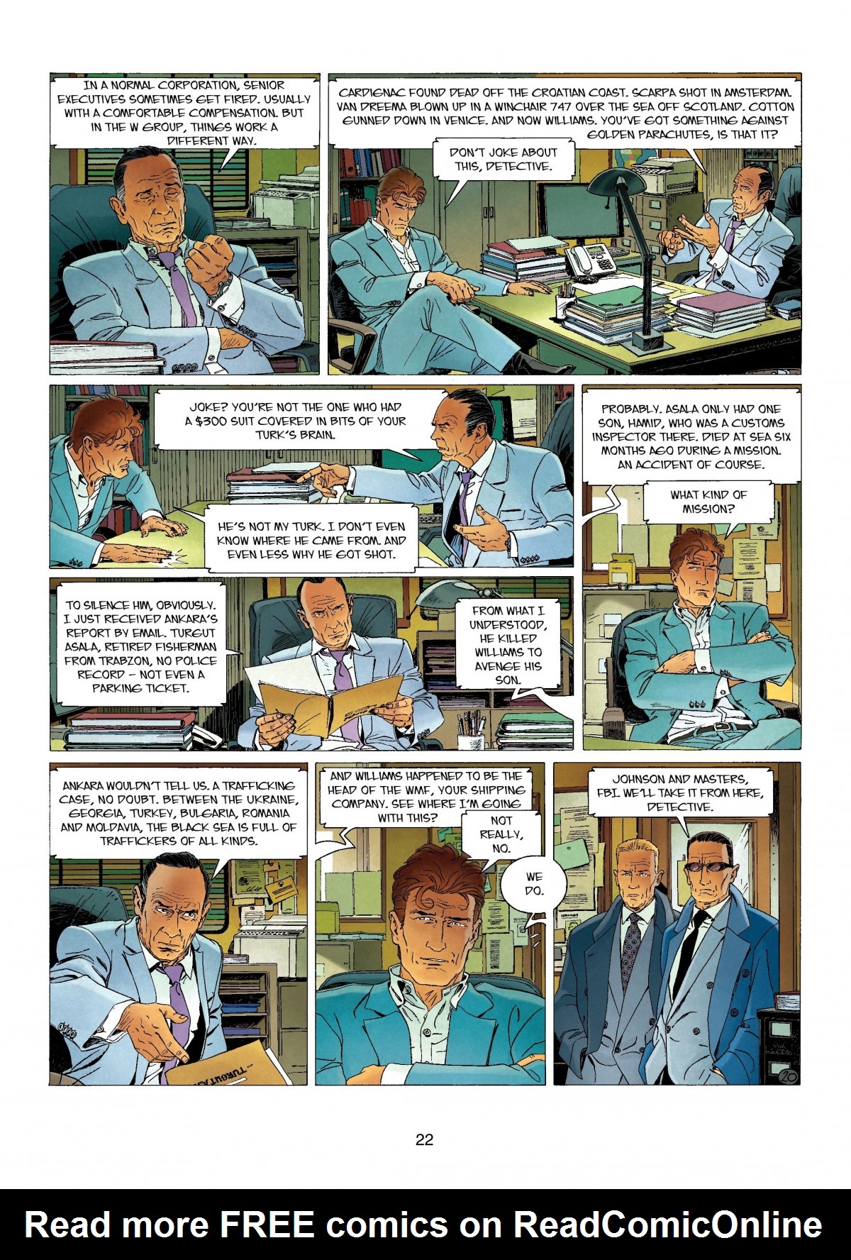 Read online Largo Winch comic -  Issue # TPB 13 - 22
