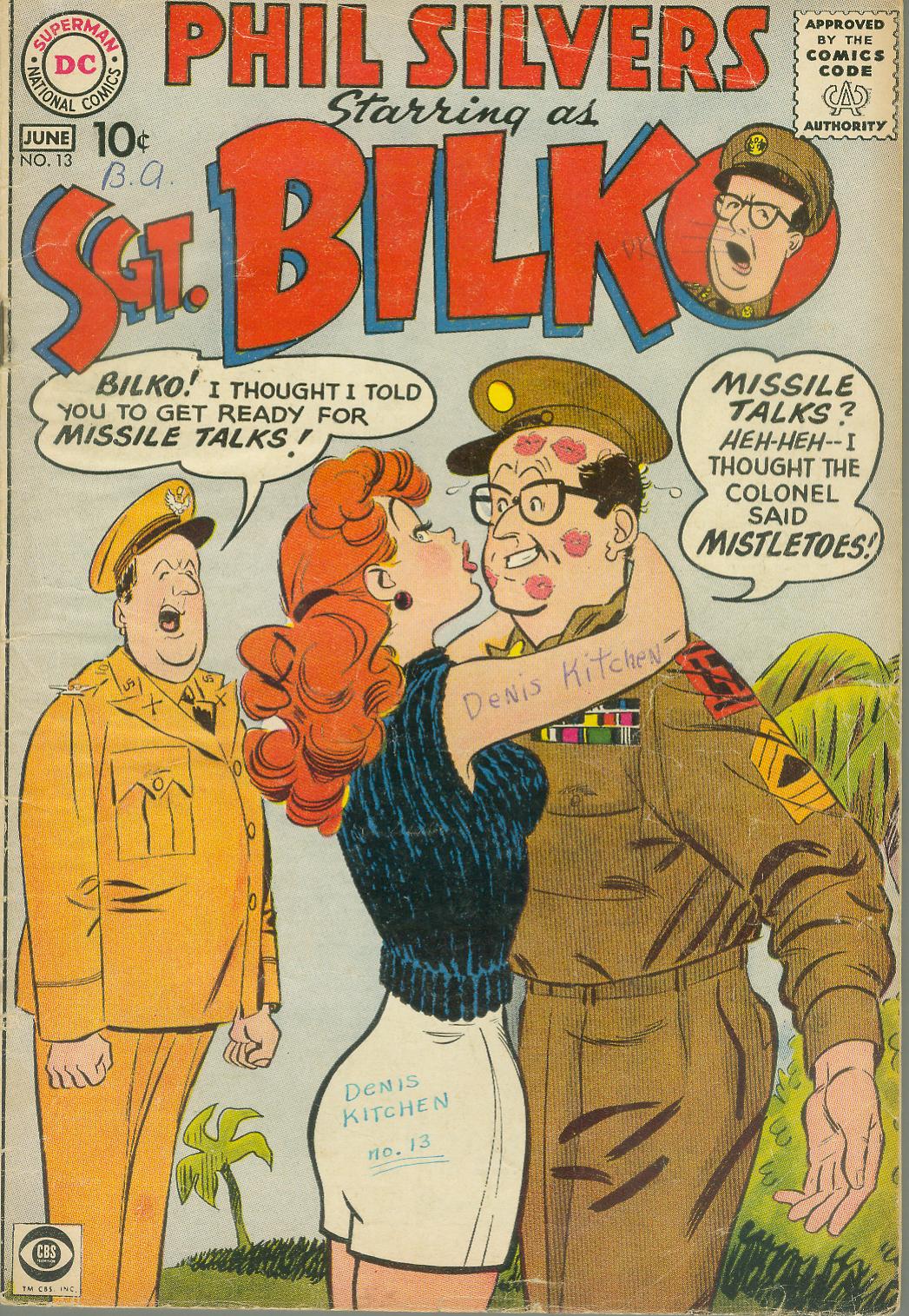 Read online Sergeant Bilko comic -  Issue #13 - 1