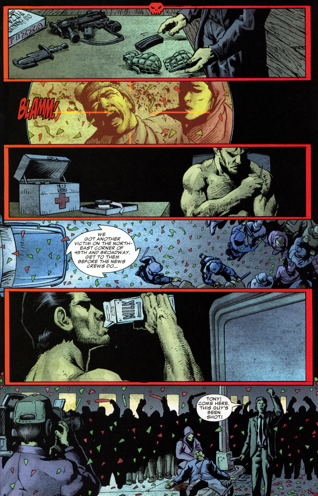 Read online Punisher: Red X-Mas comic -  Issue # Full - 12