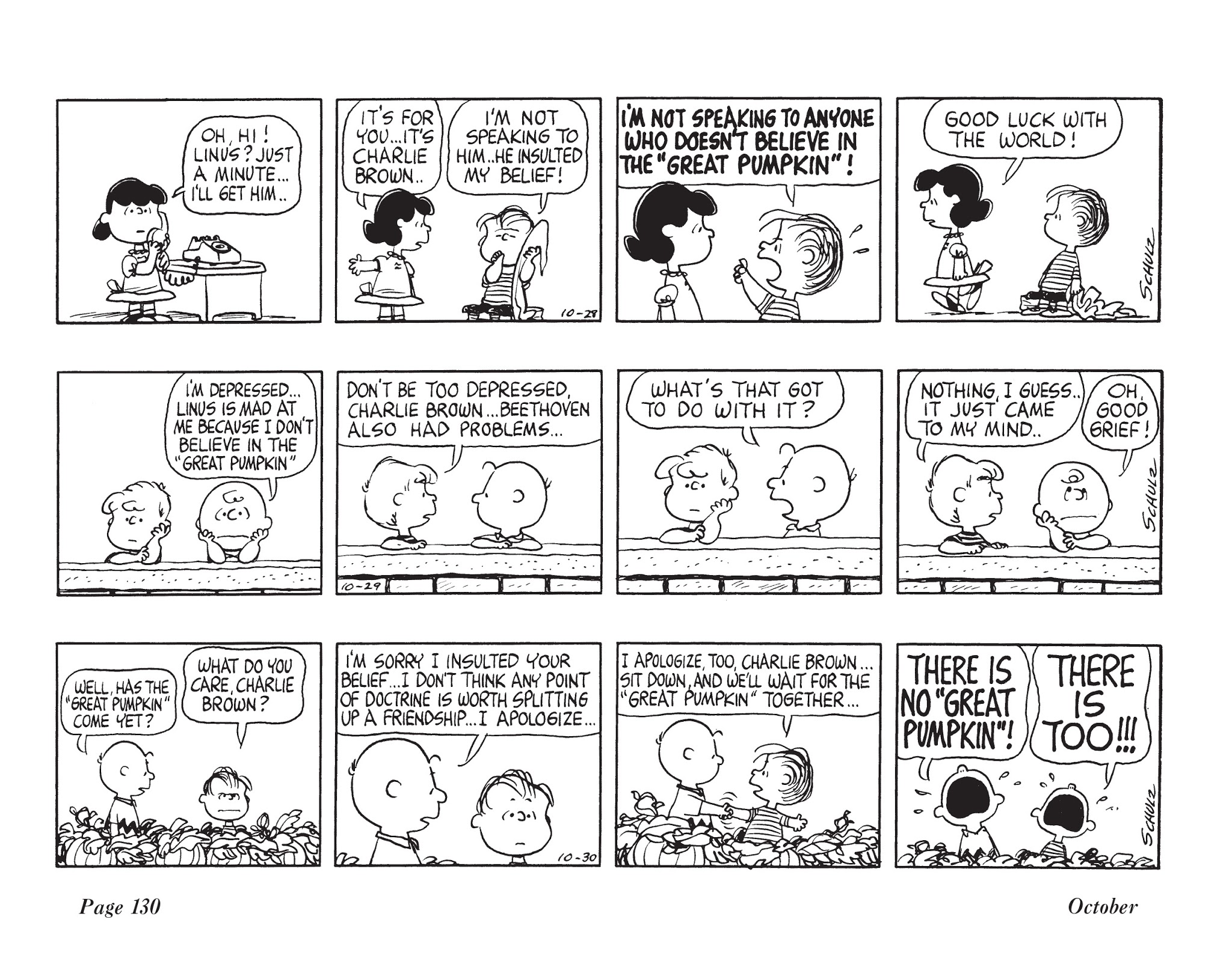 Read online The Complete Peanuts comic -  Issue # TPB 8 - 142