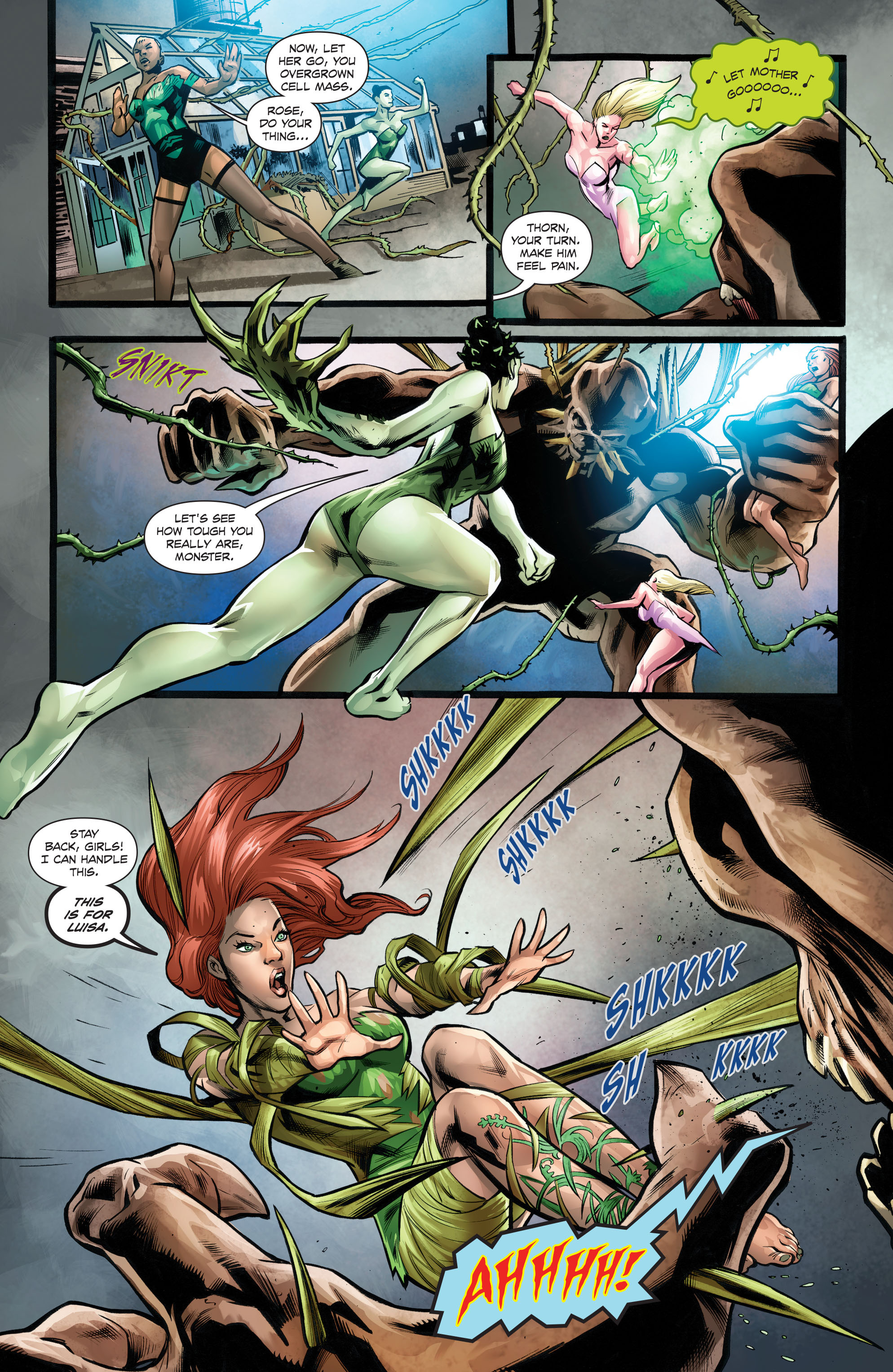 Read online Poison Ivy: Cycle of Life and Death comic -  Issue #6 - 9