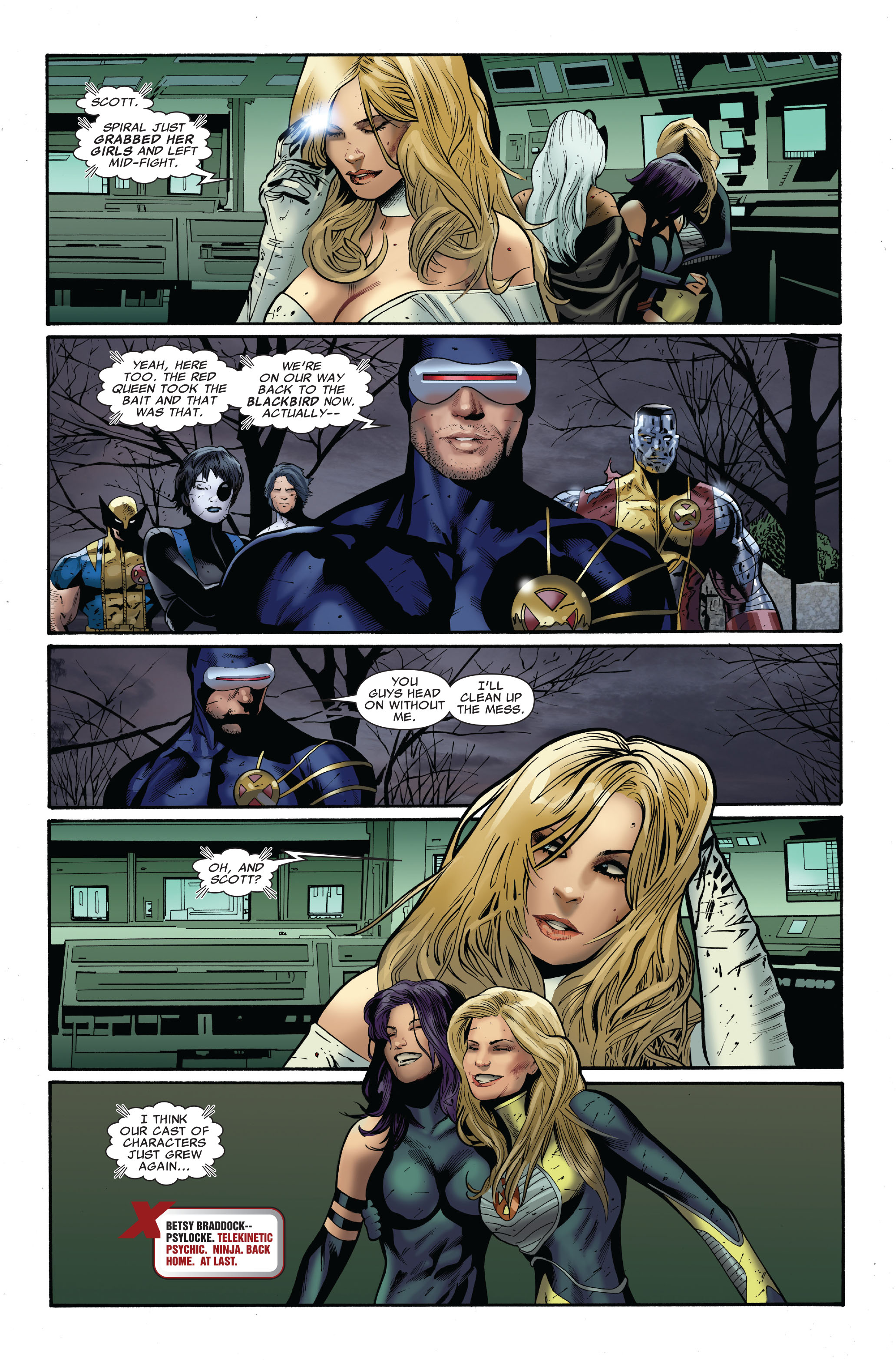 Read online Uncanny X-Men: Sisterhood comic -  Issue # TPB - 104