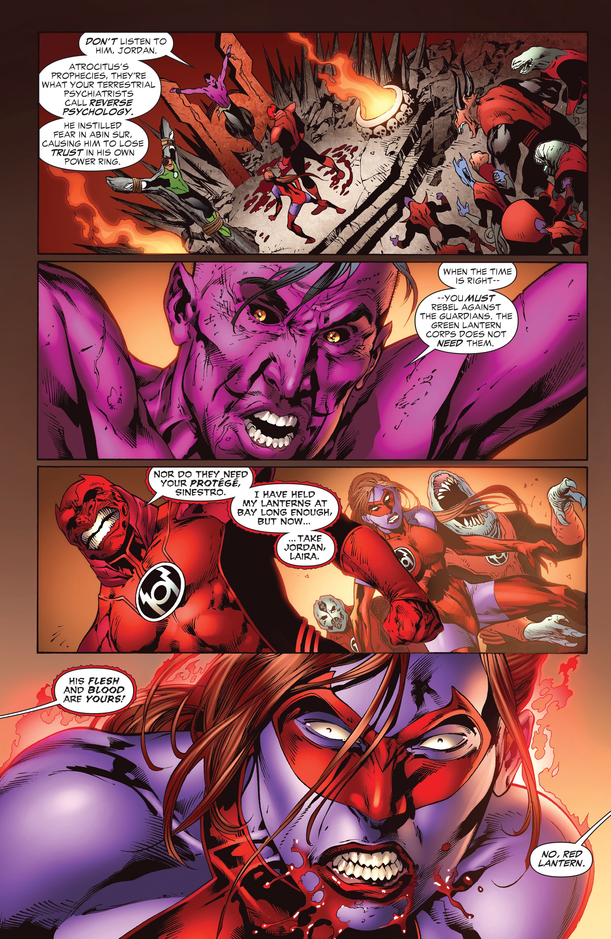 Read online Green Lantern by Geoff Johns comic -  Issue # TPB 4 (Part 3) - 98