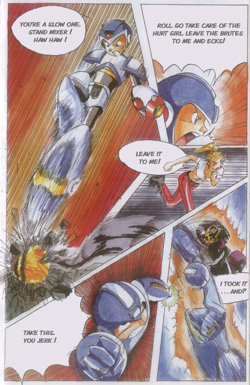 Read online Novas Aventuras de Megaman comic -  Issue #7 - 22