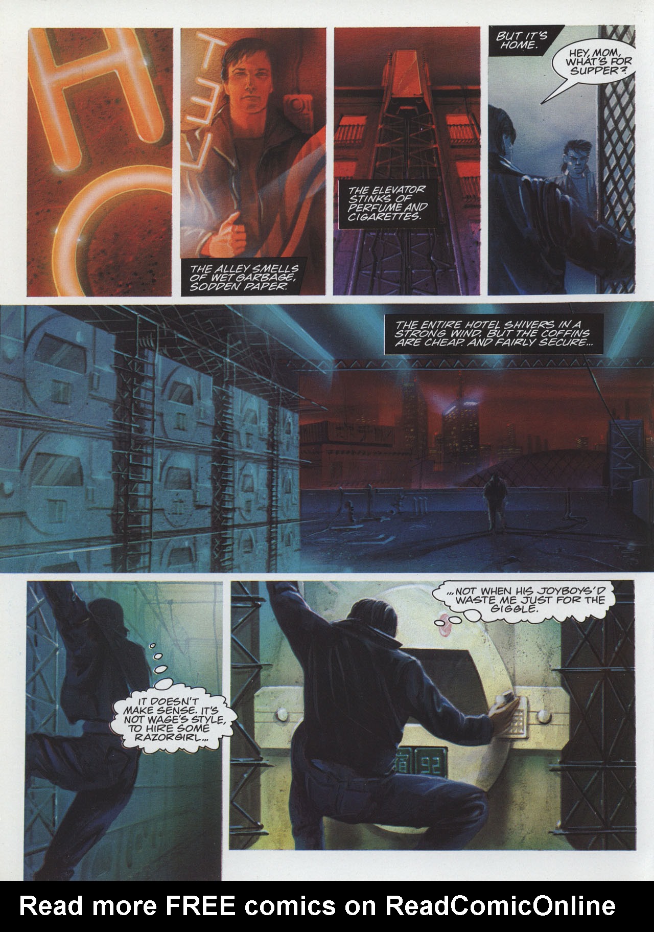 Read online Marvel Graphic Novel comic -  Issue #52 - Neuromancer - 18