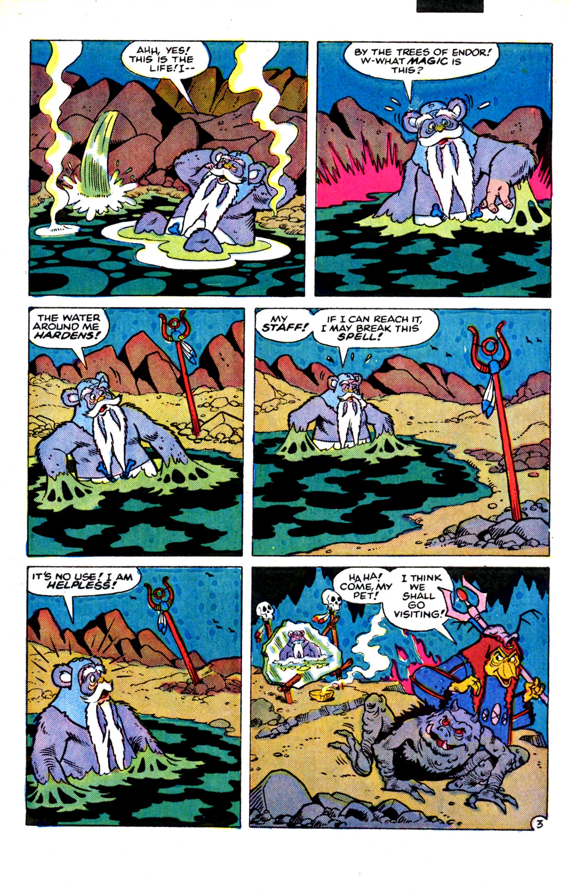 Read online Ewoks (1987) comic -  Issue #12 - 4