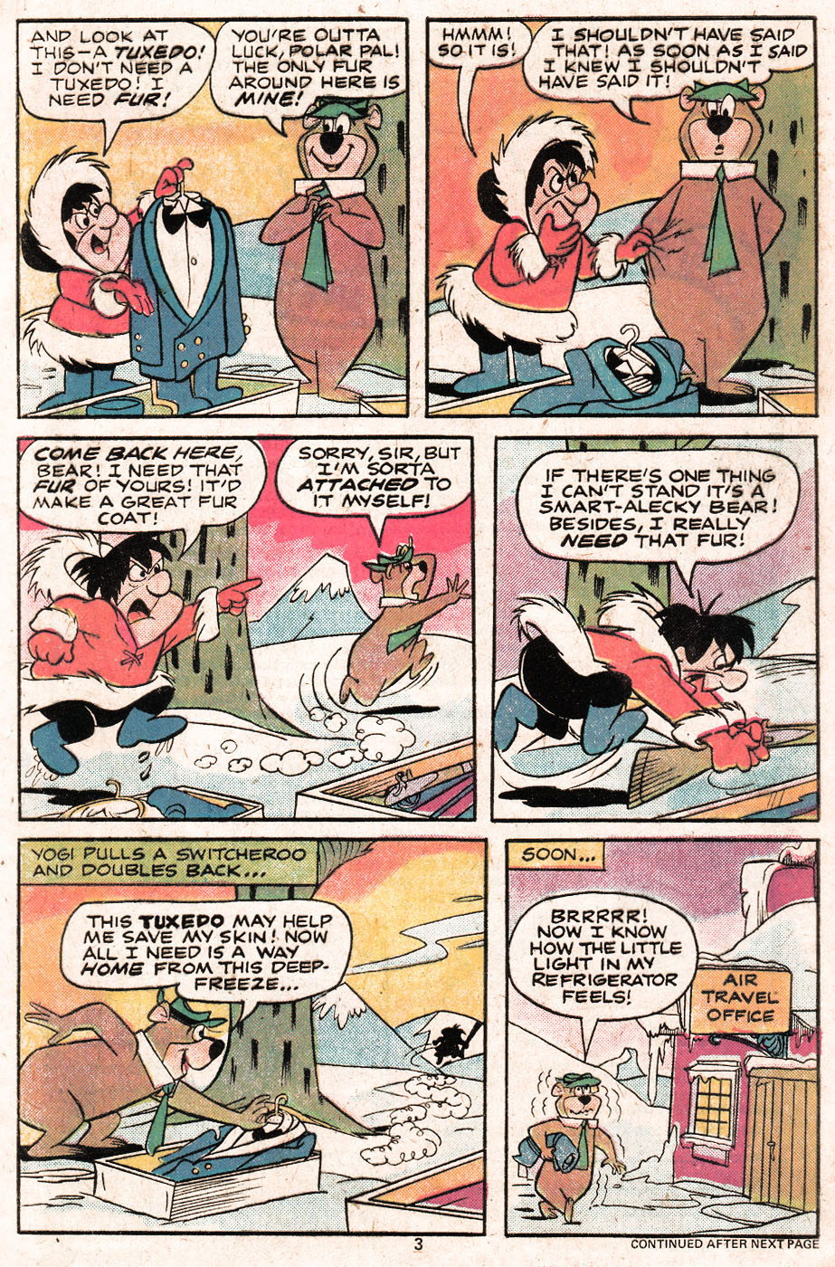 Read online Yogi Bear comic -  Issue #3 - 5