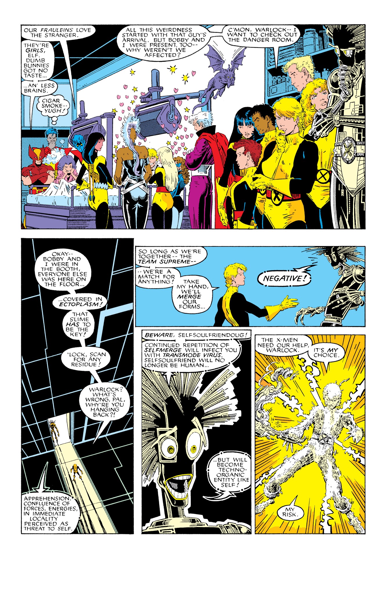 Read online New Mutants Classic comic -  Issue # TPB 6 - 157