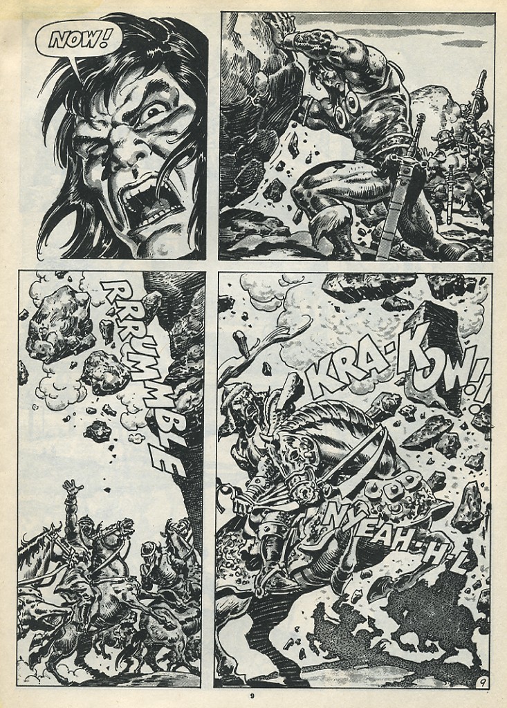 Read online The Savage Sword Of Conan comic -  Issue #173 - 11