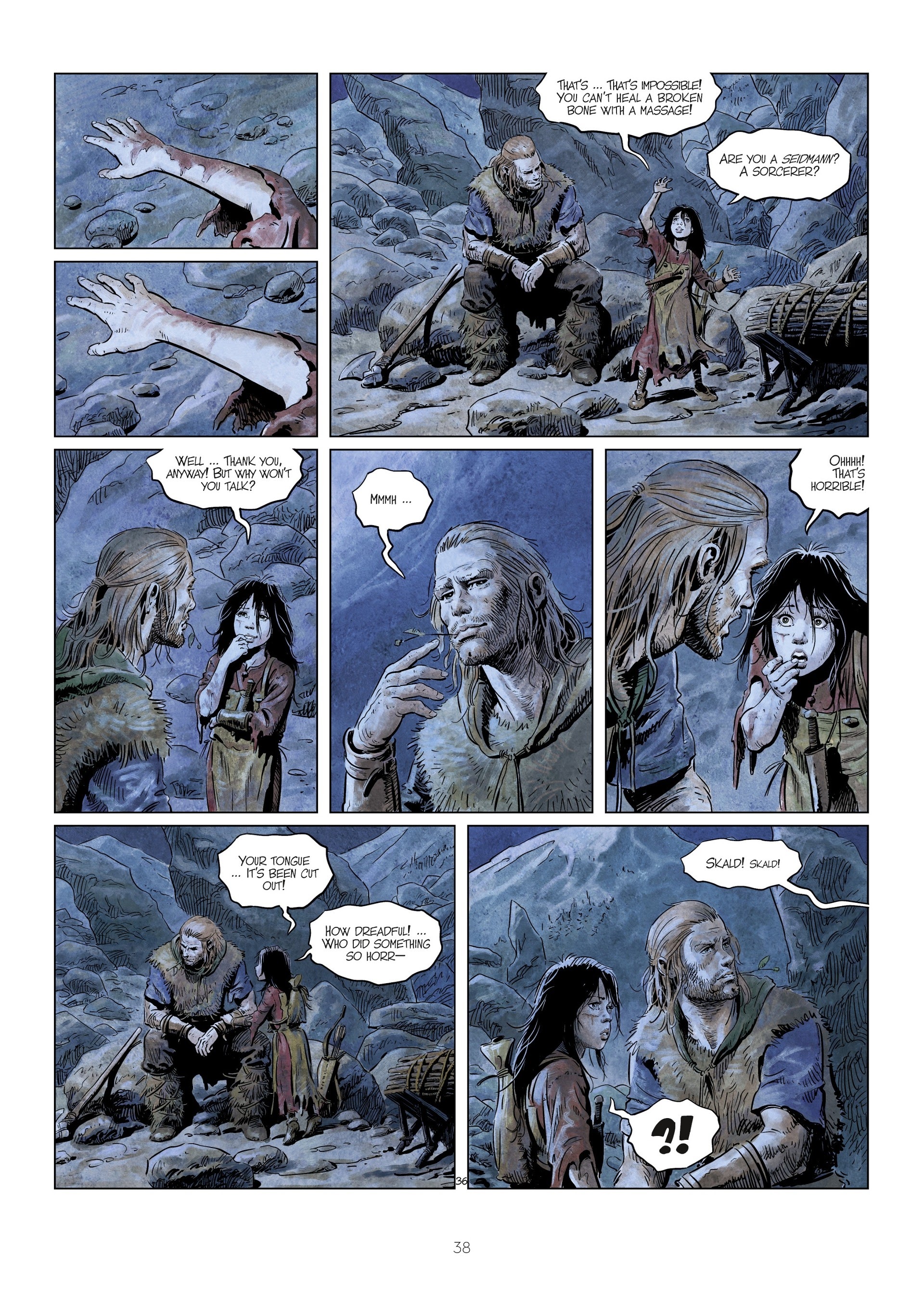 Read online The World of Thorgal: Wolfcub comic -  Issue #4 - 40
