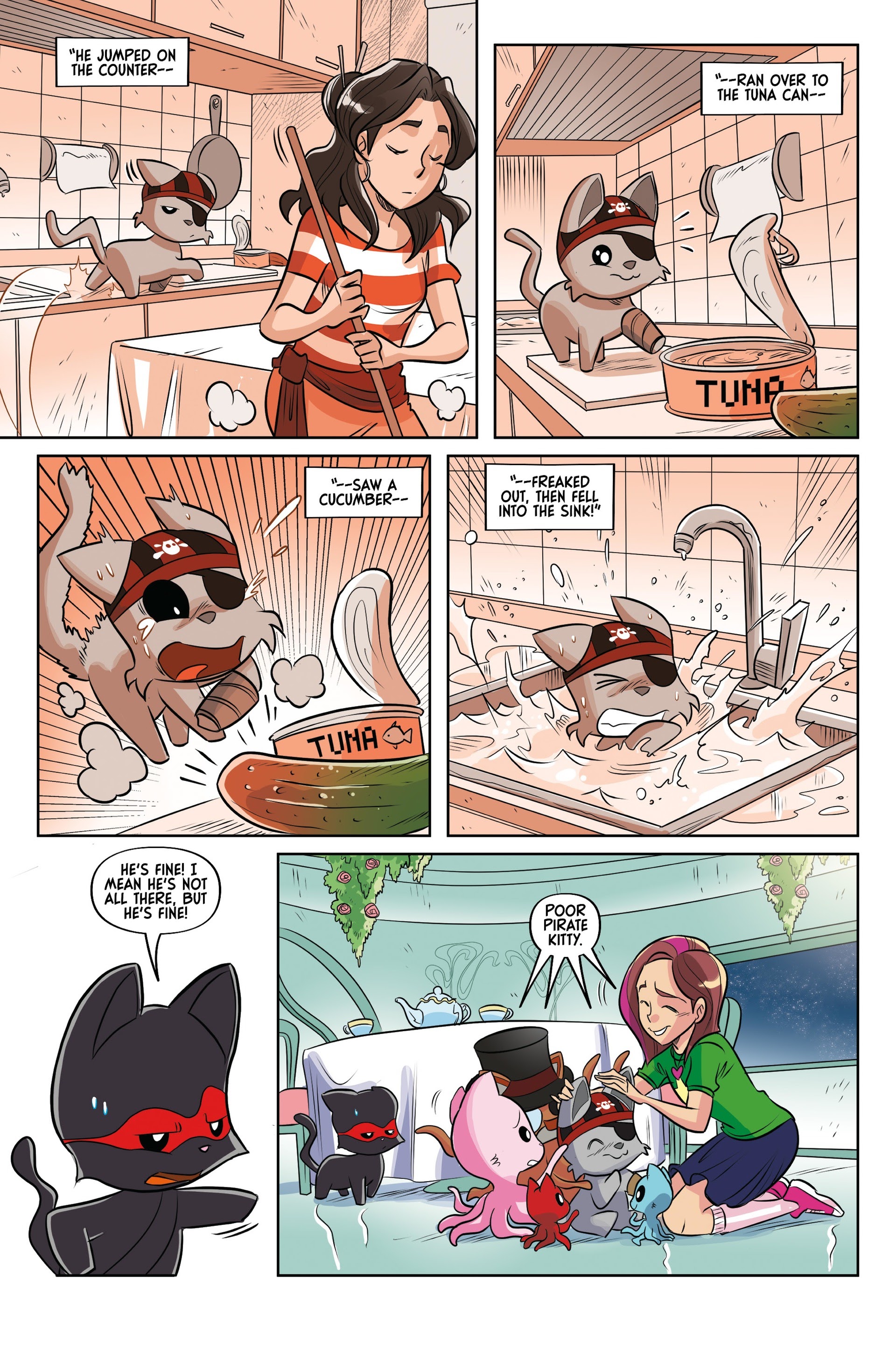 Read online Tentacle Kitty: Tales Around the Teacup comic -  Issue # TPB - 102