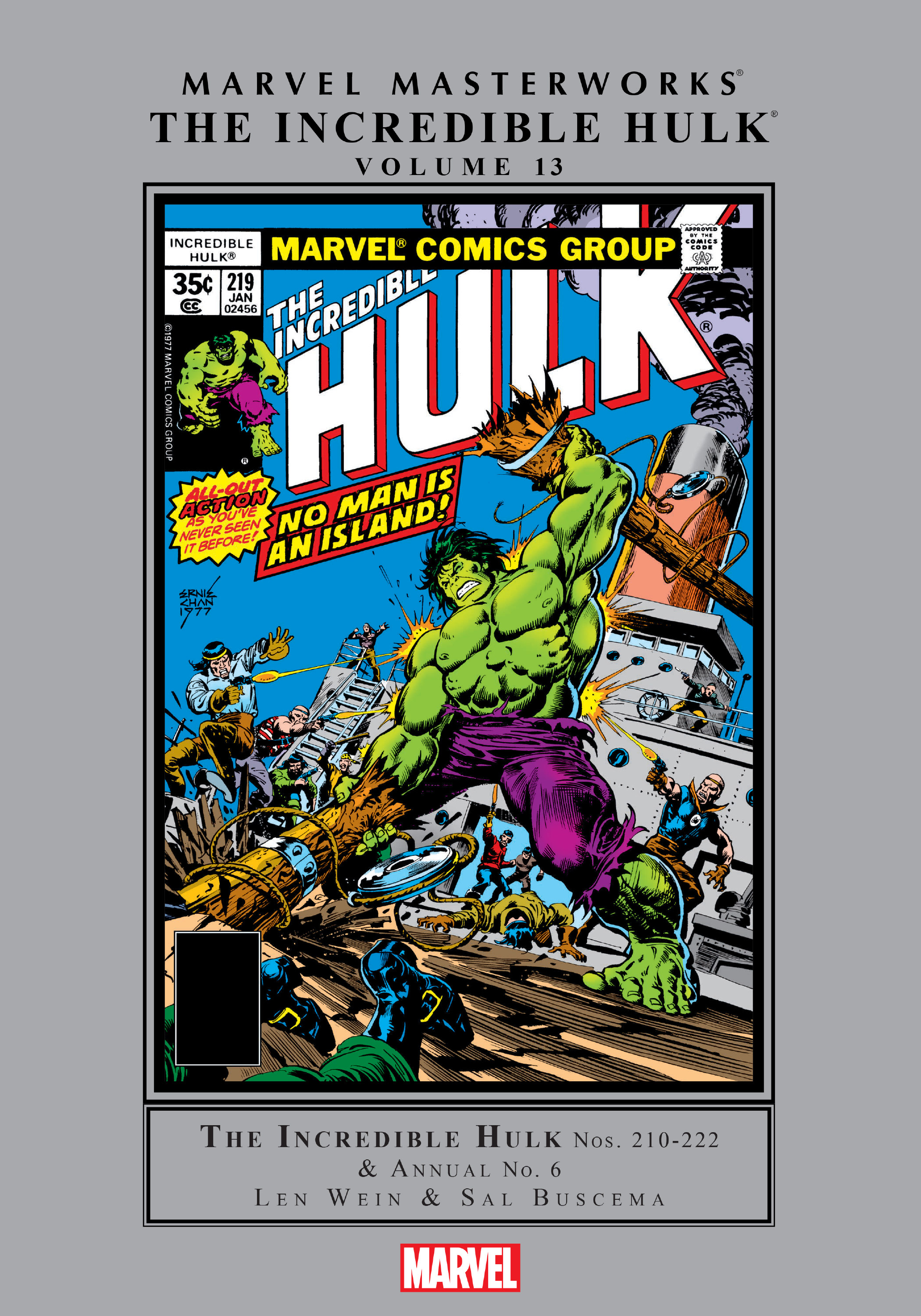 Read online Marvel Masterworks: The Incredible Hulk comic -  Issue # TPB 13 (Part 1) - 1