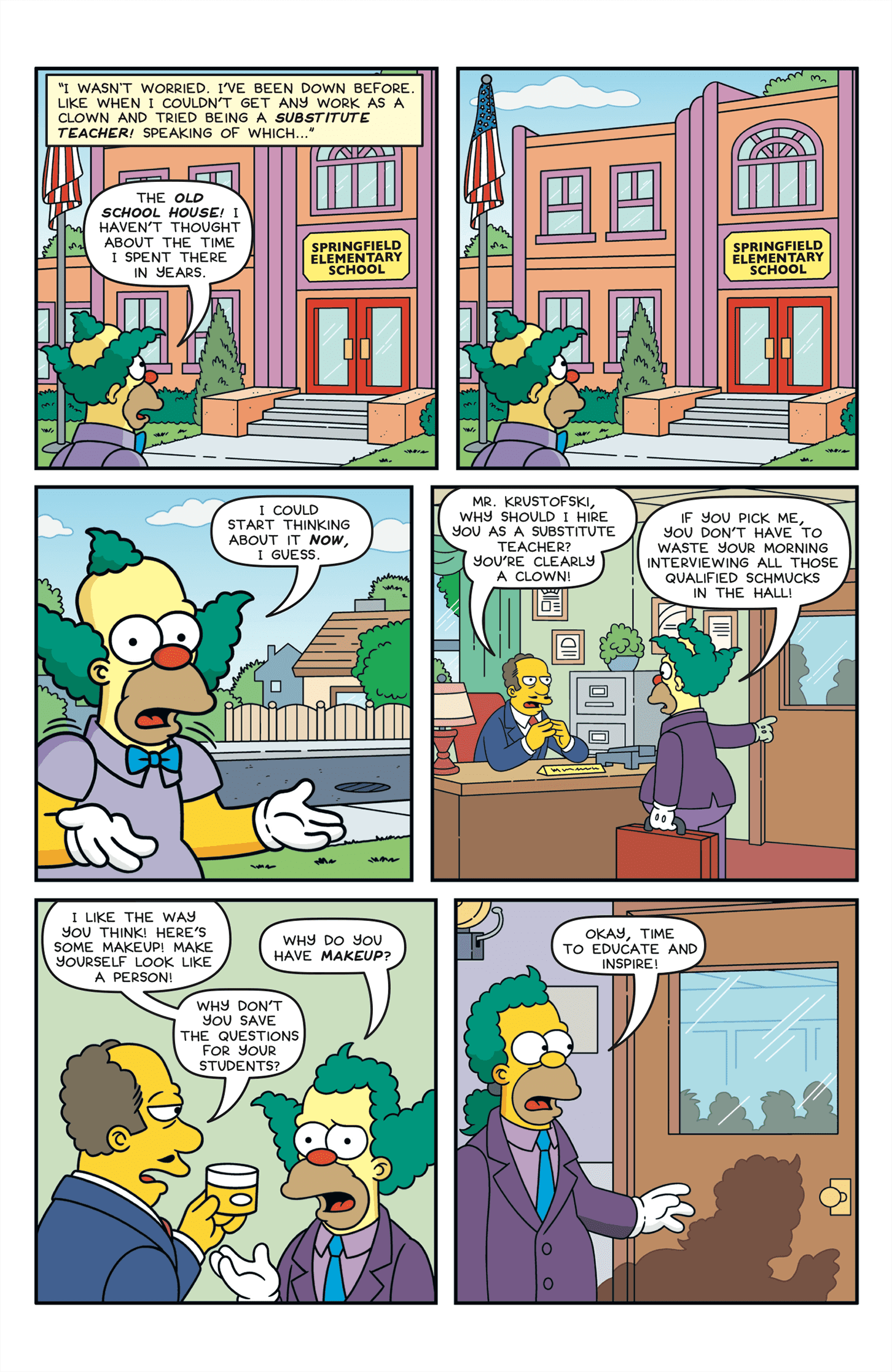 Read online Krusty the Clown comic -  Issue # Full - 5
