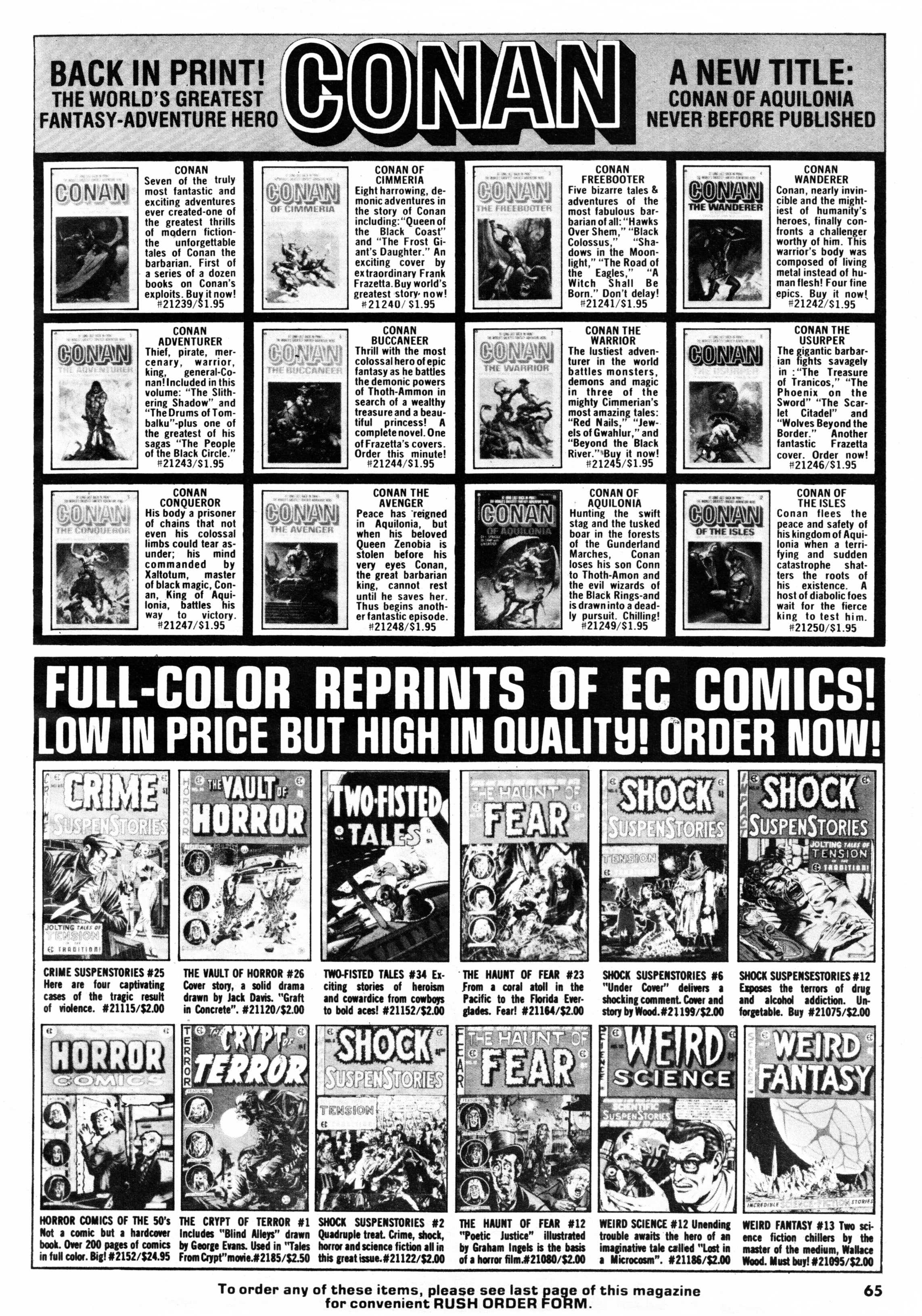 Read online Vampirella (1969) comic -  Issue #69 - 65