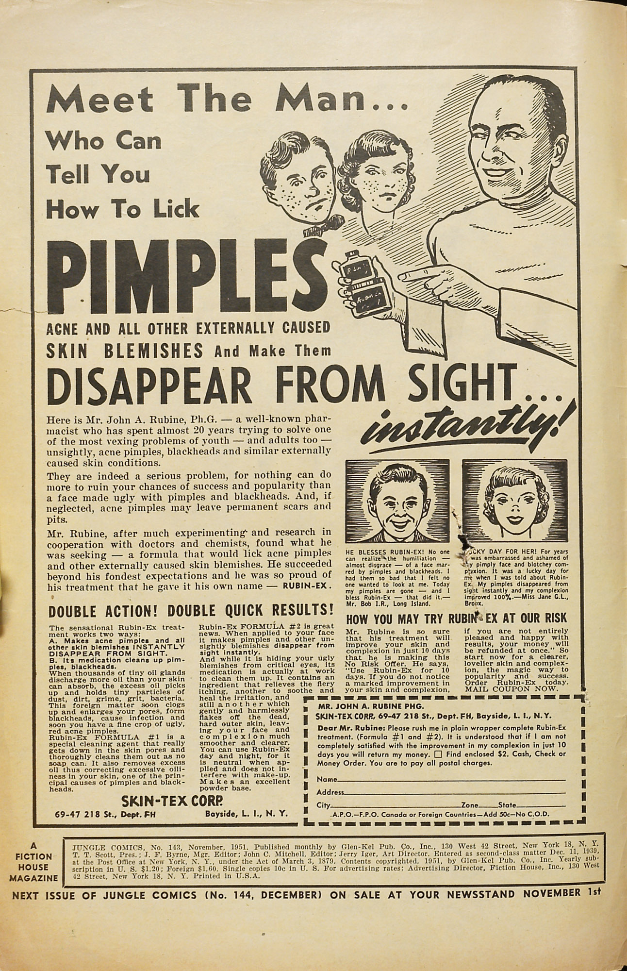 Read online Jungle Comics comic -  Issue #143 - 2