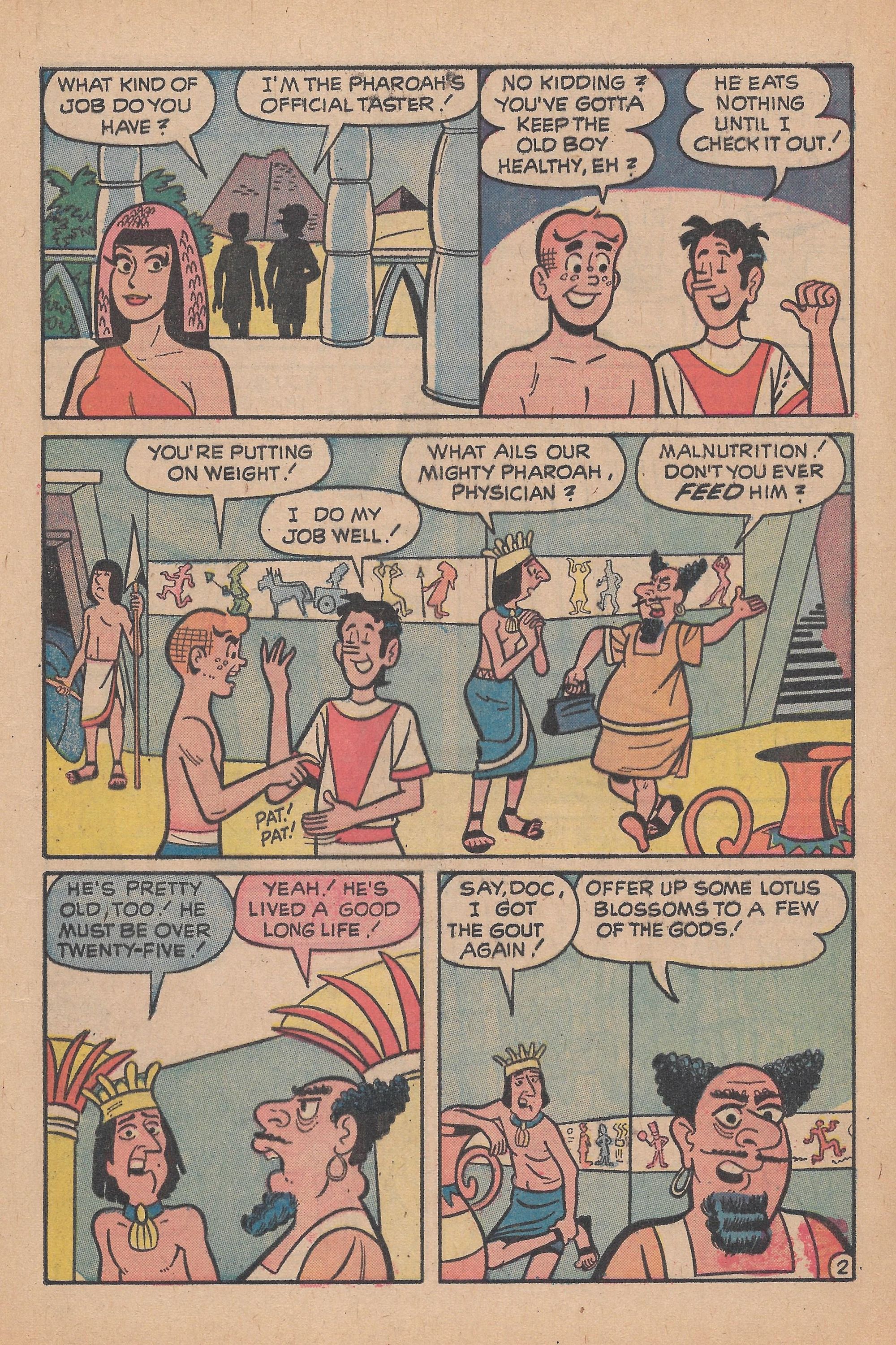 Read online Archie's TV Laugh-Out comic -  Issue #19 - 21