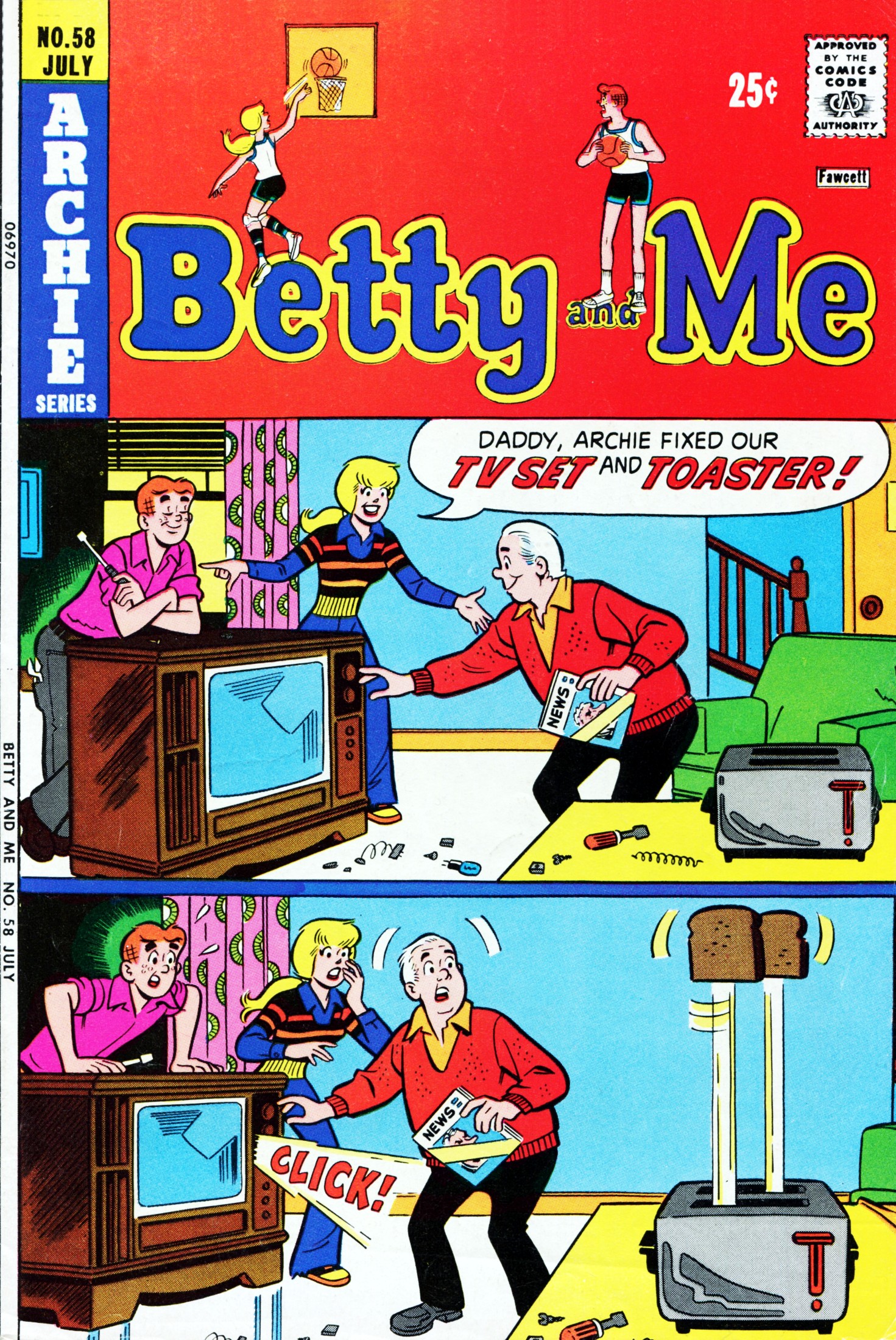 Read online Betty and Me comic -  Issue #58 - 1