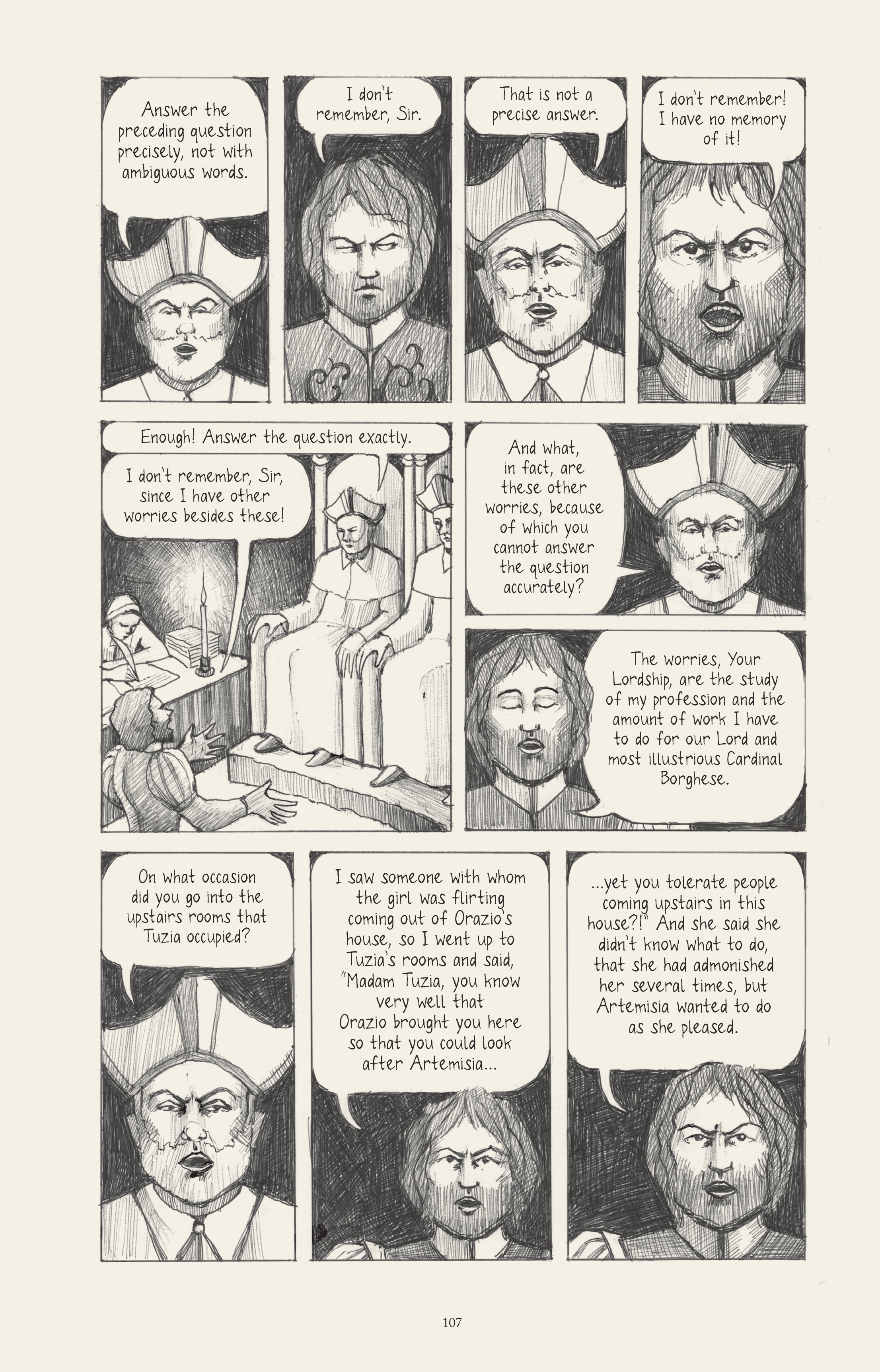 Read online I Know What I Am: The Life and Times of Artemisia Gentileschi comic -  Issue # TPB (Part 2) - 15