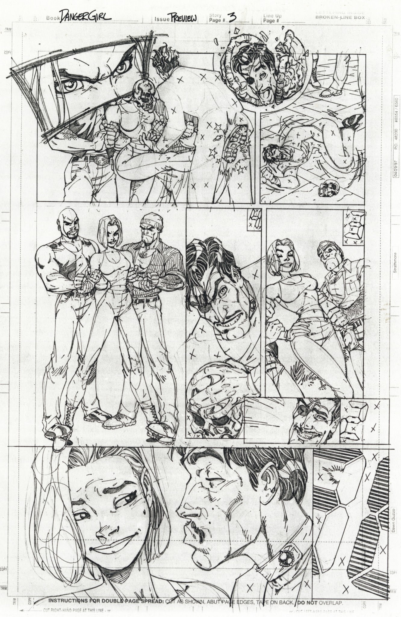 Read online Danger Girl: Twenty Years comic -  Issue # Full - 7