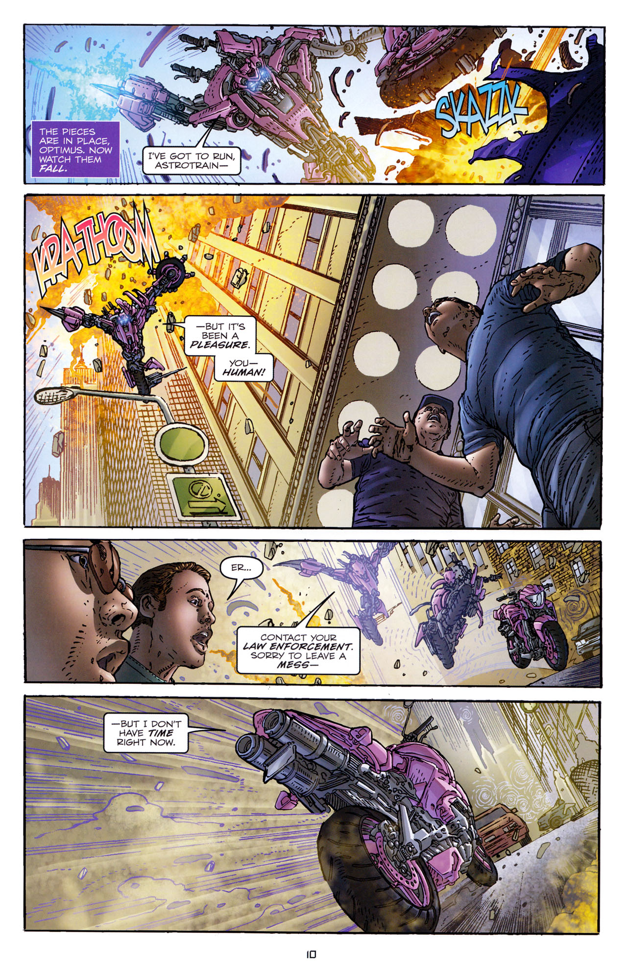 Read online Transformers: Dark of the Moon Rising Storm comic -  Issue #4 - 11